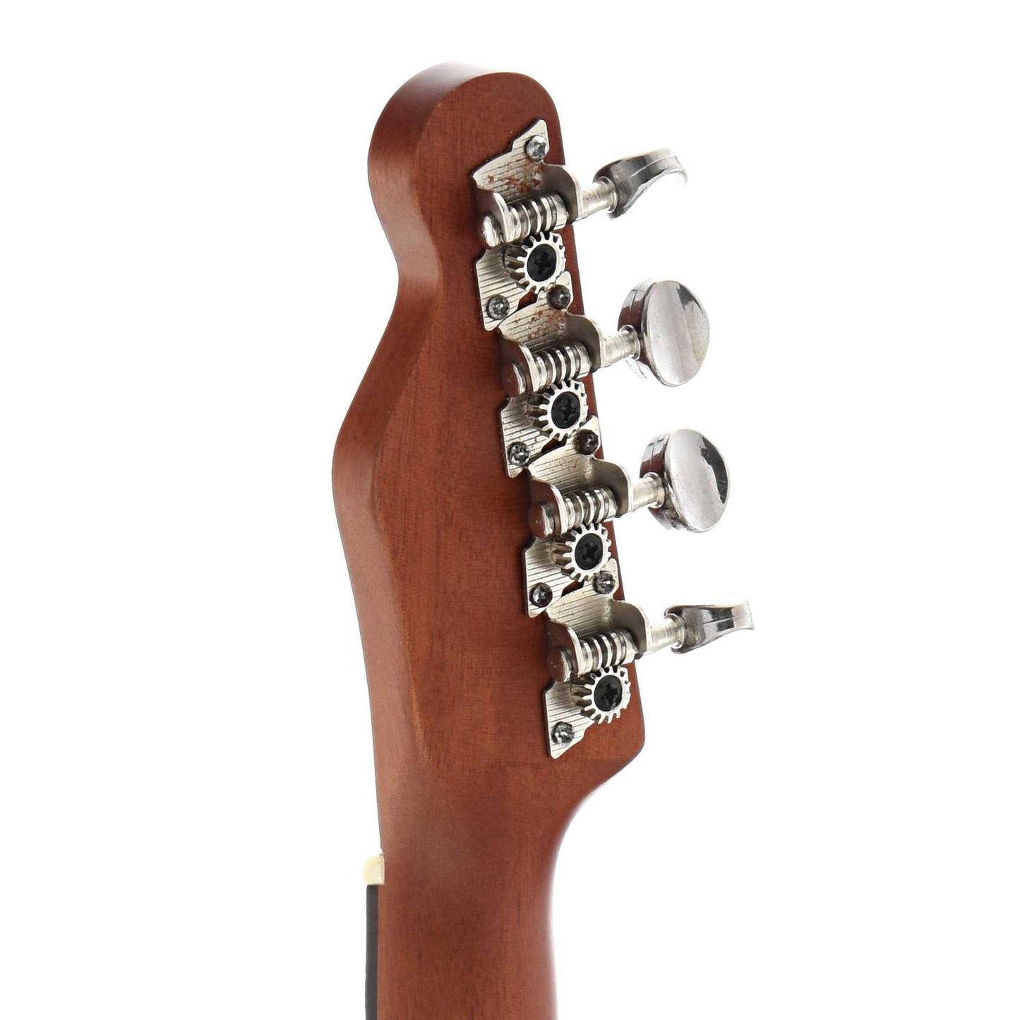 back headstock of Fender Venice Soprano Ukulele, Natural Finish