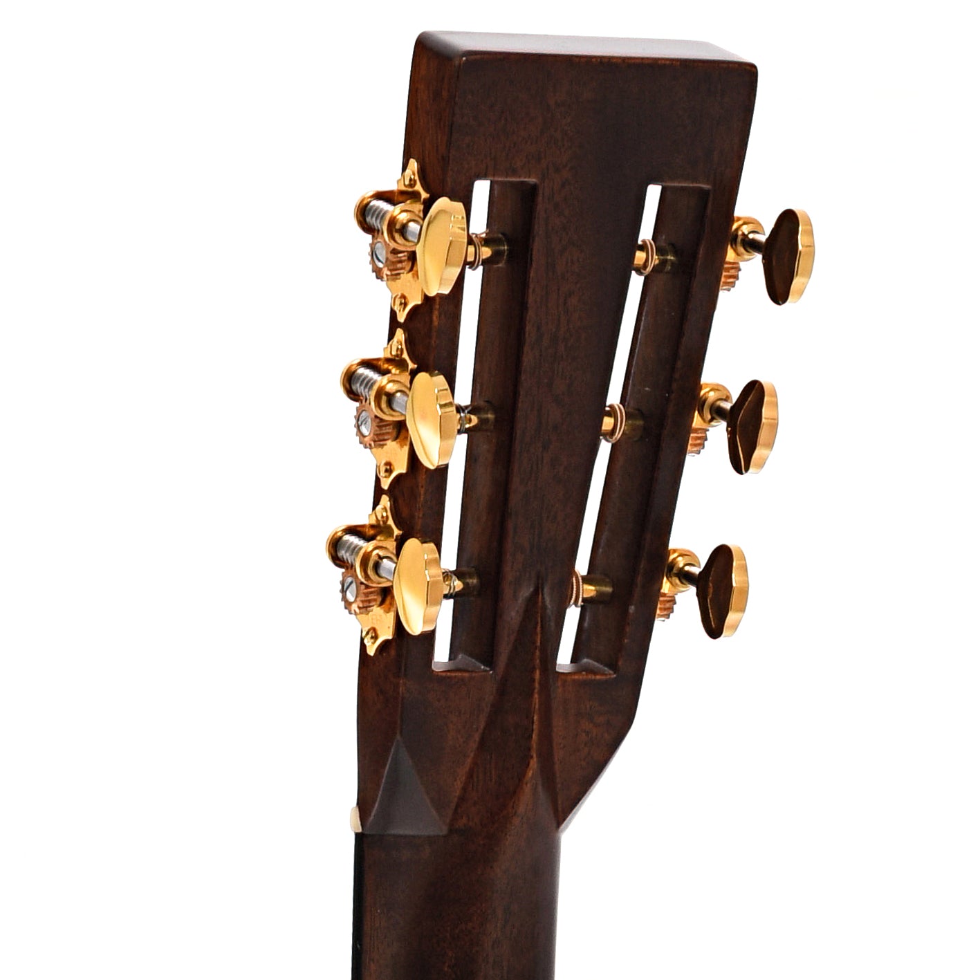 Back headstock of Martin 0-12 28 Modern Deluxe Guitar