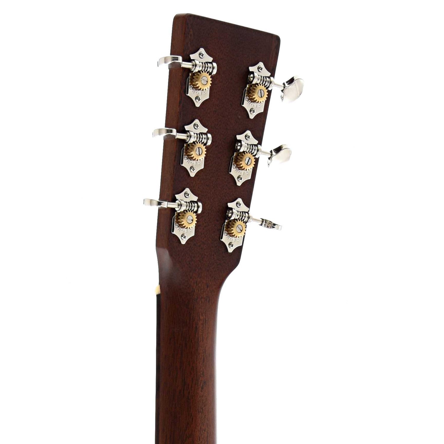 Back Headstock of Martin D-15M Mahogany Guitar 