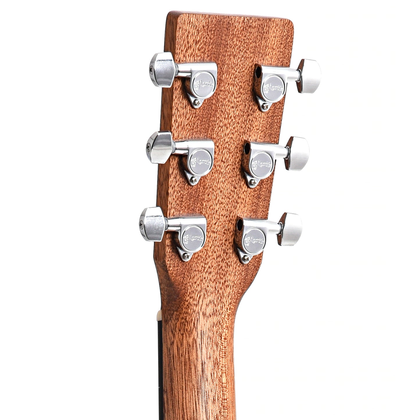 Back Headstock of Martin GPC-13E Ziricote Cutaway Guitar 