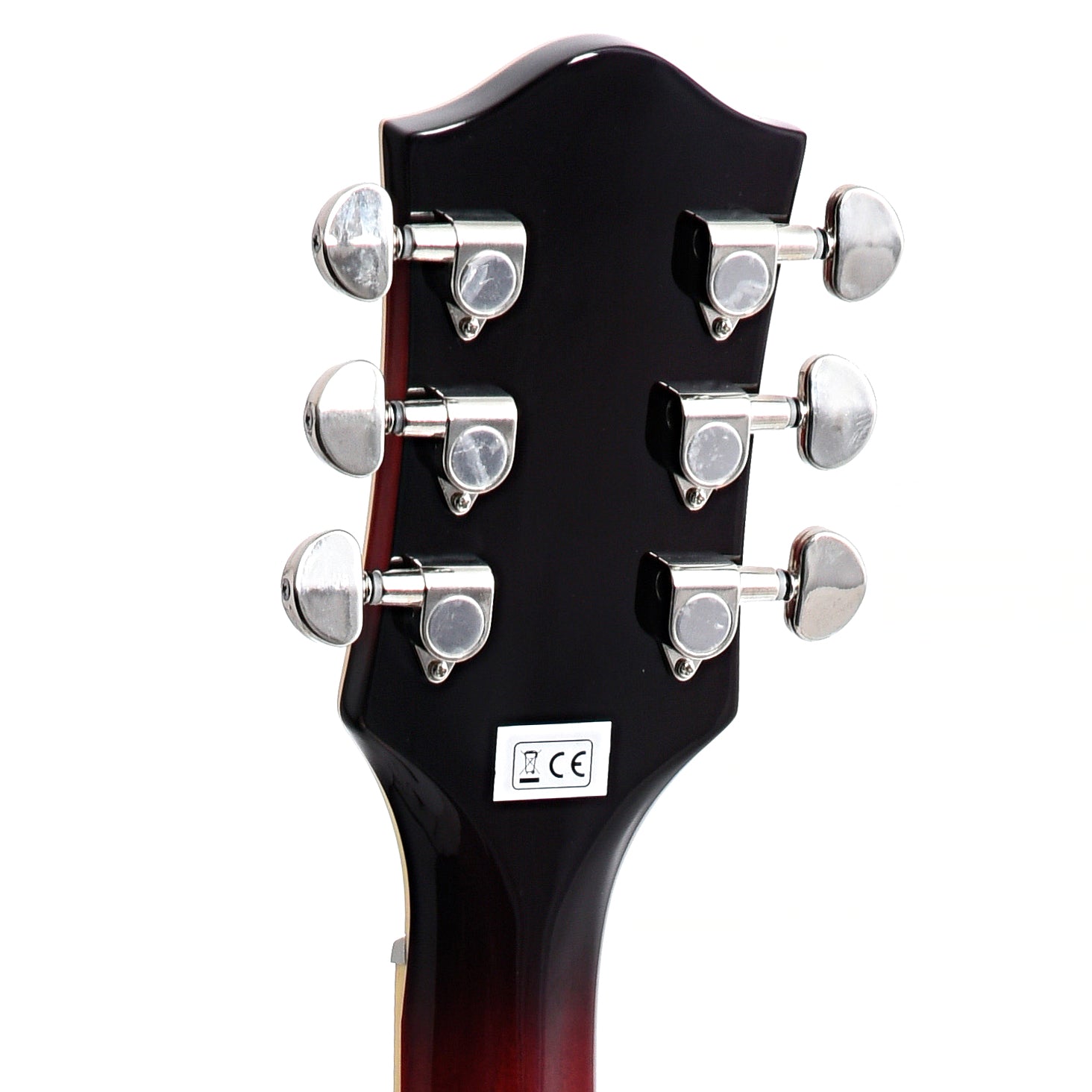 back headstock of Gretsch G2622-P90 Streamliner Center Block Double-Cut P90 with V-Stoptail