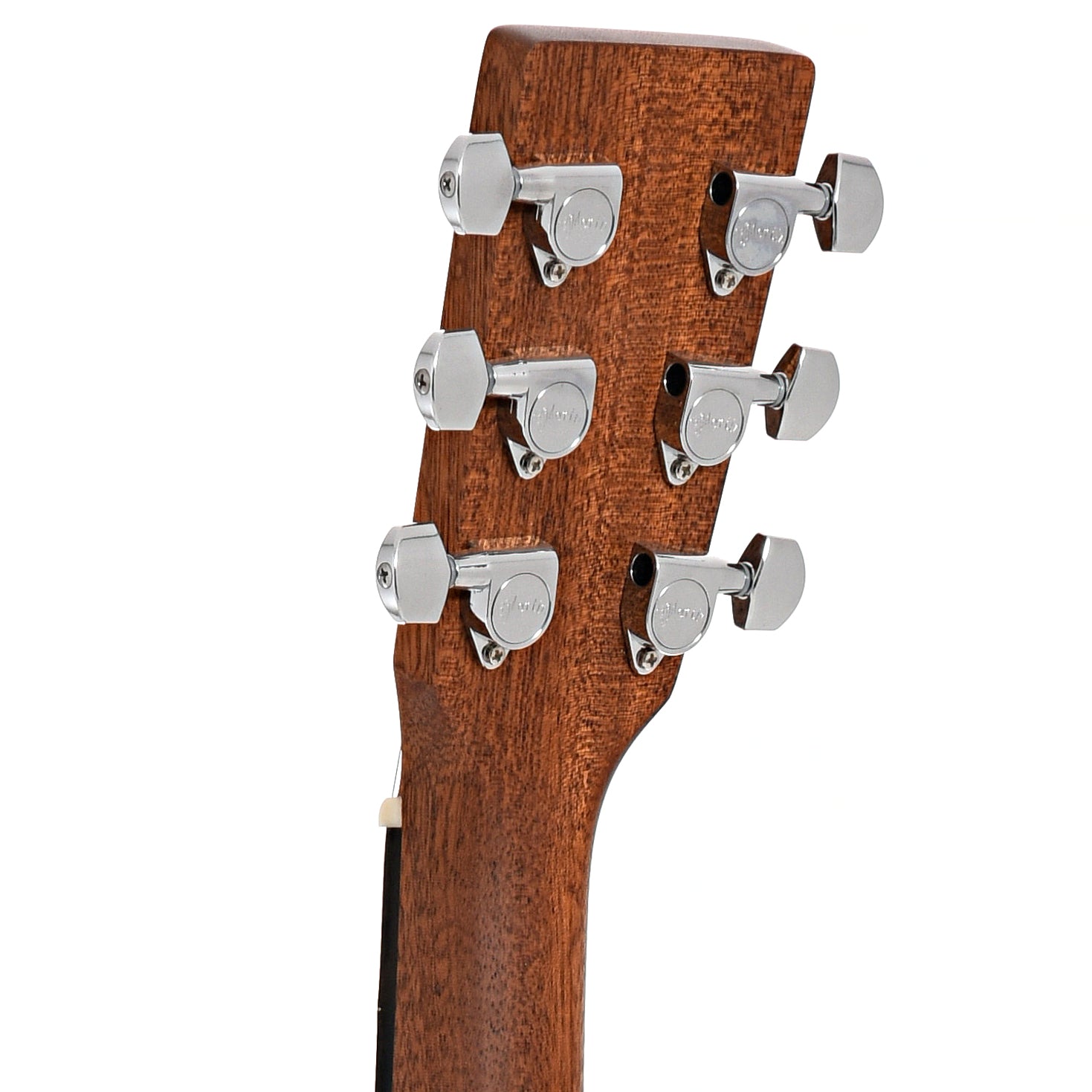 Back headstock of Martin 000Jr-10, 000 Junior Guitar