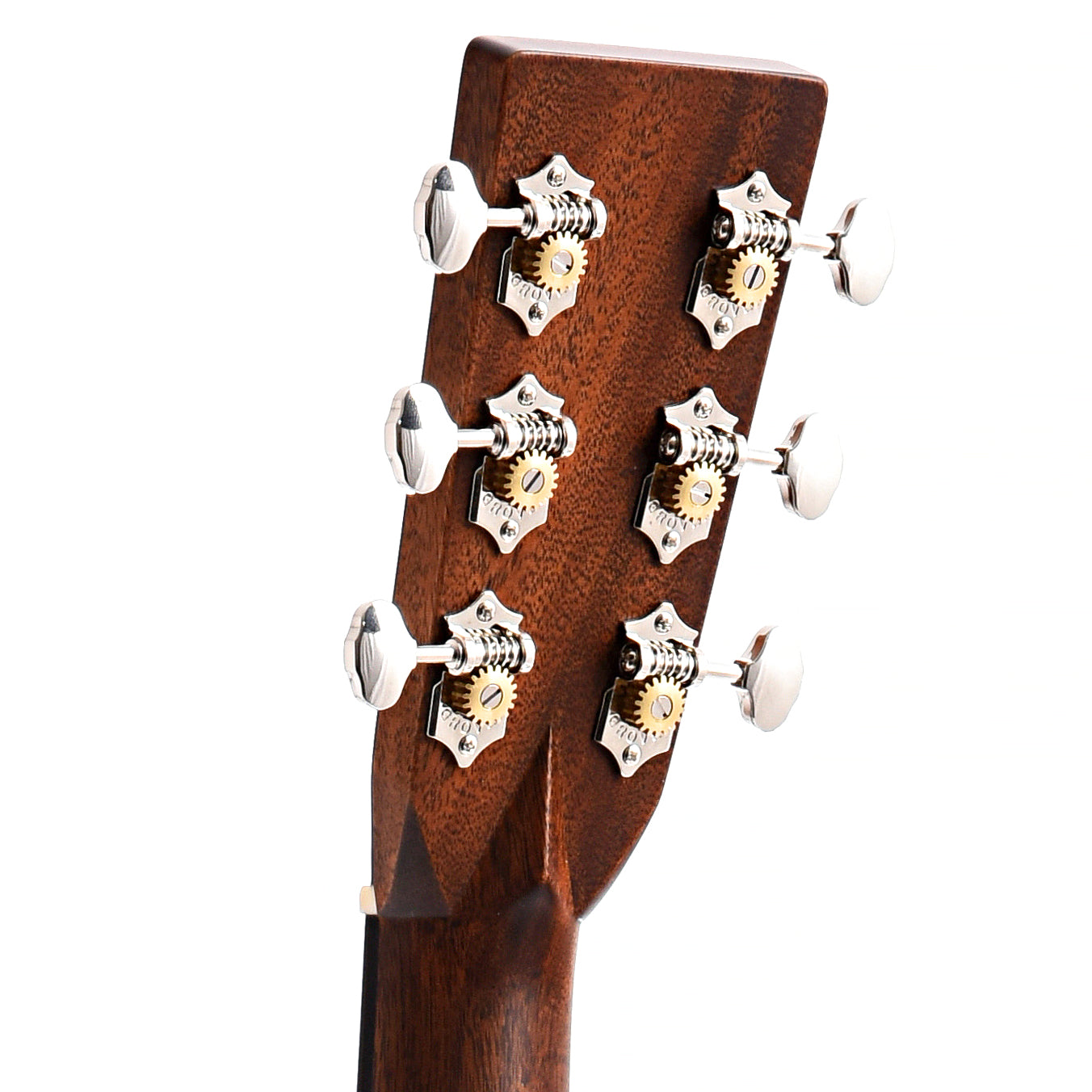 Back Headstock of Martin D-28 Guitar