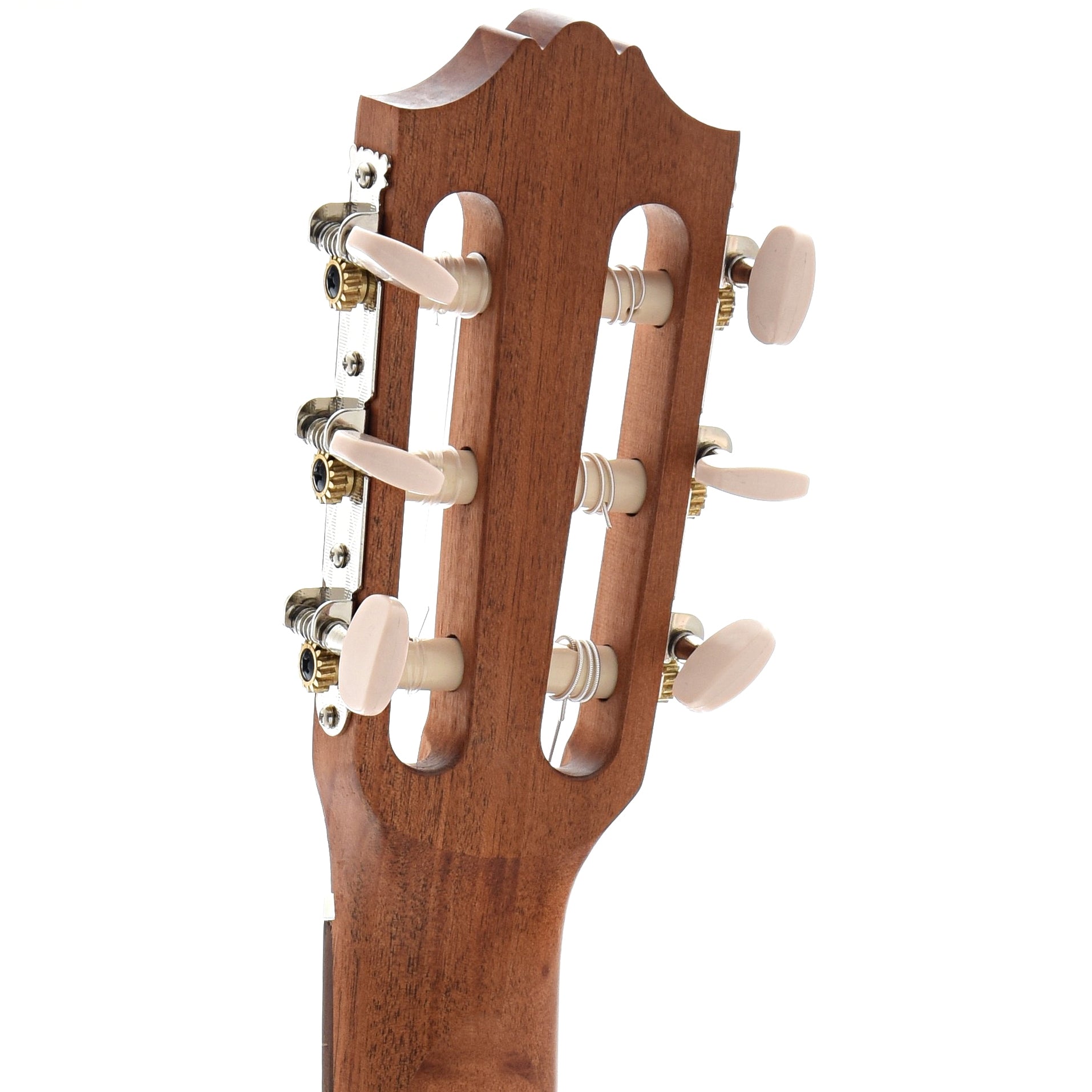 Back Headstock of Yamaha GL1 Guitalele Guitar Ukulele