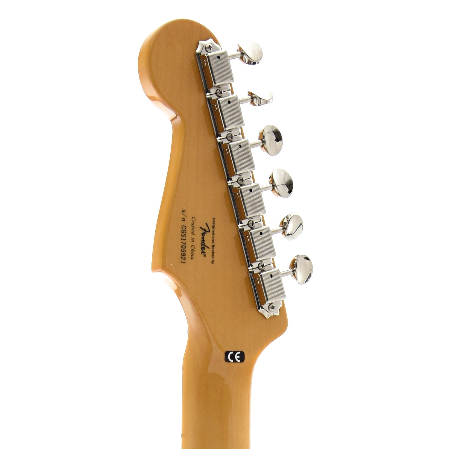 Image 8 of Squier Classic Vibe '50s Stratocaster, 2-Color Sunburst - SKU# SCVS5-2SB : Product Type Solid Body Electric Guitars : Elderly Instruments