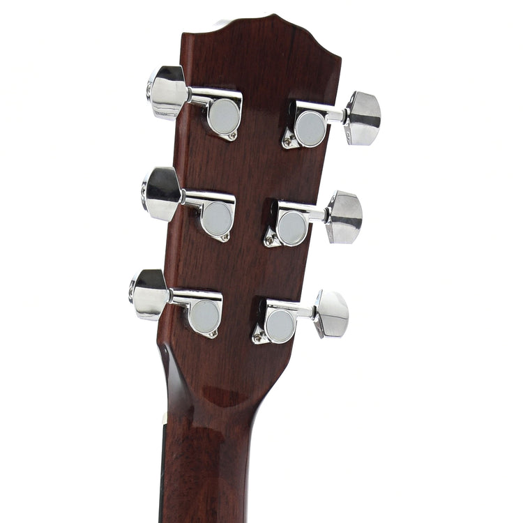 Back headstock of Fender CD-60S Acoustic
