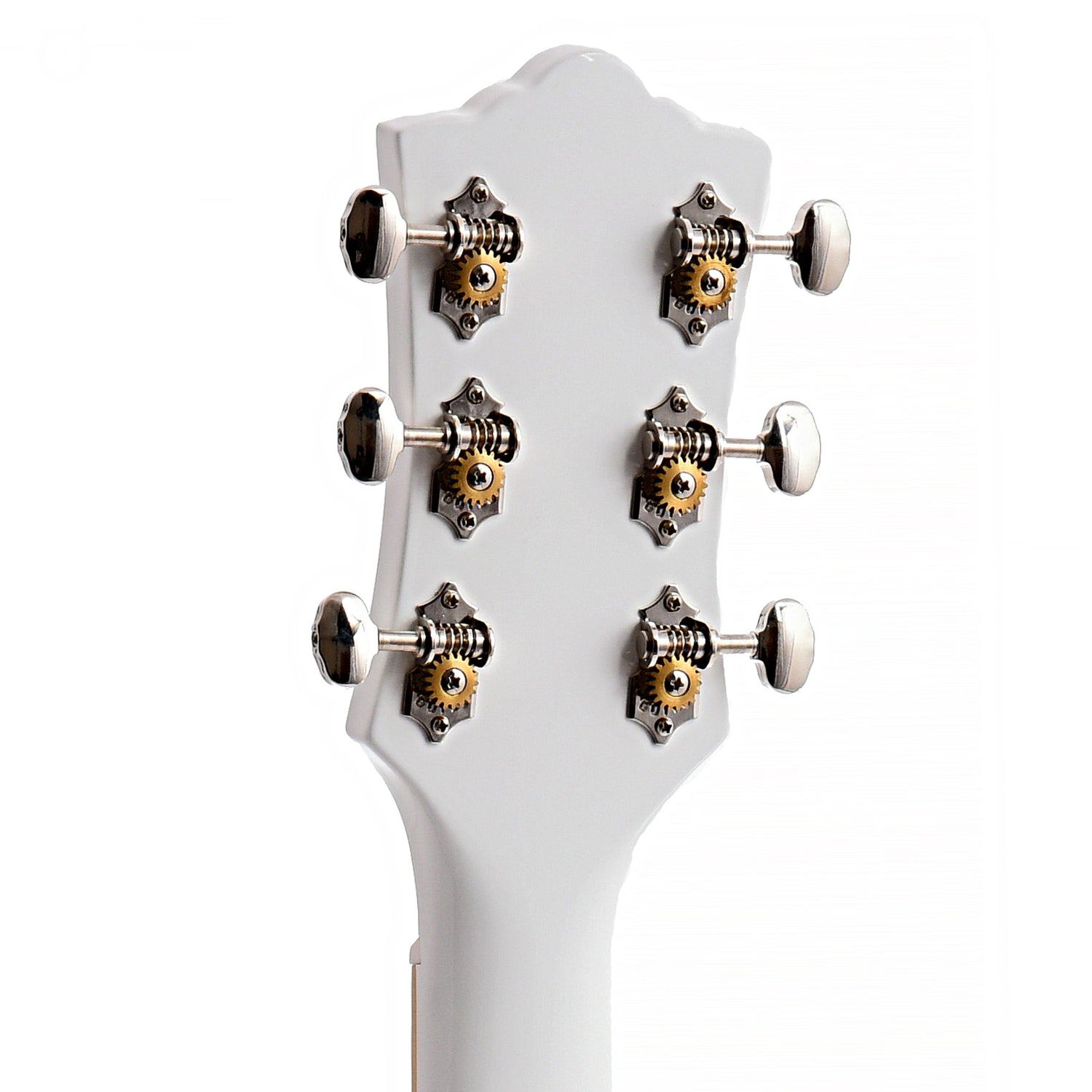 Back Headstock of Guild Starfire I Single Cutaway Semi-Hollow Body Guitar with Vibrato