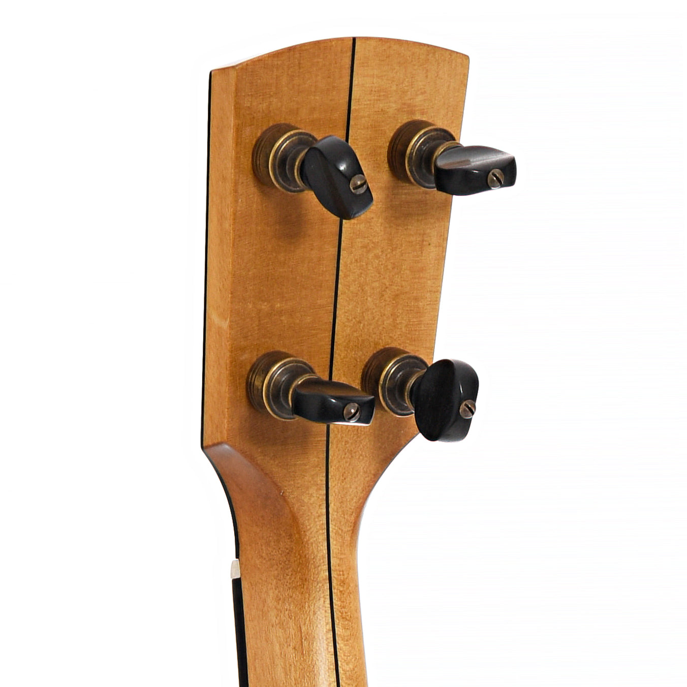 Back Headstock of Rickard 11" Dobson Openback Banjo