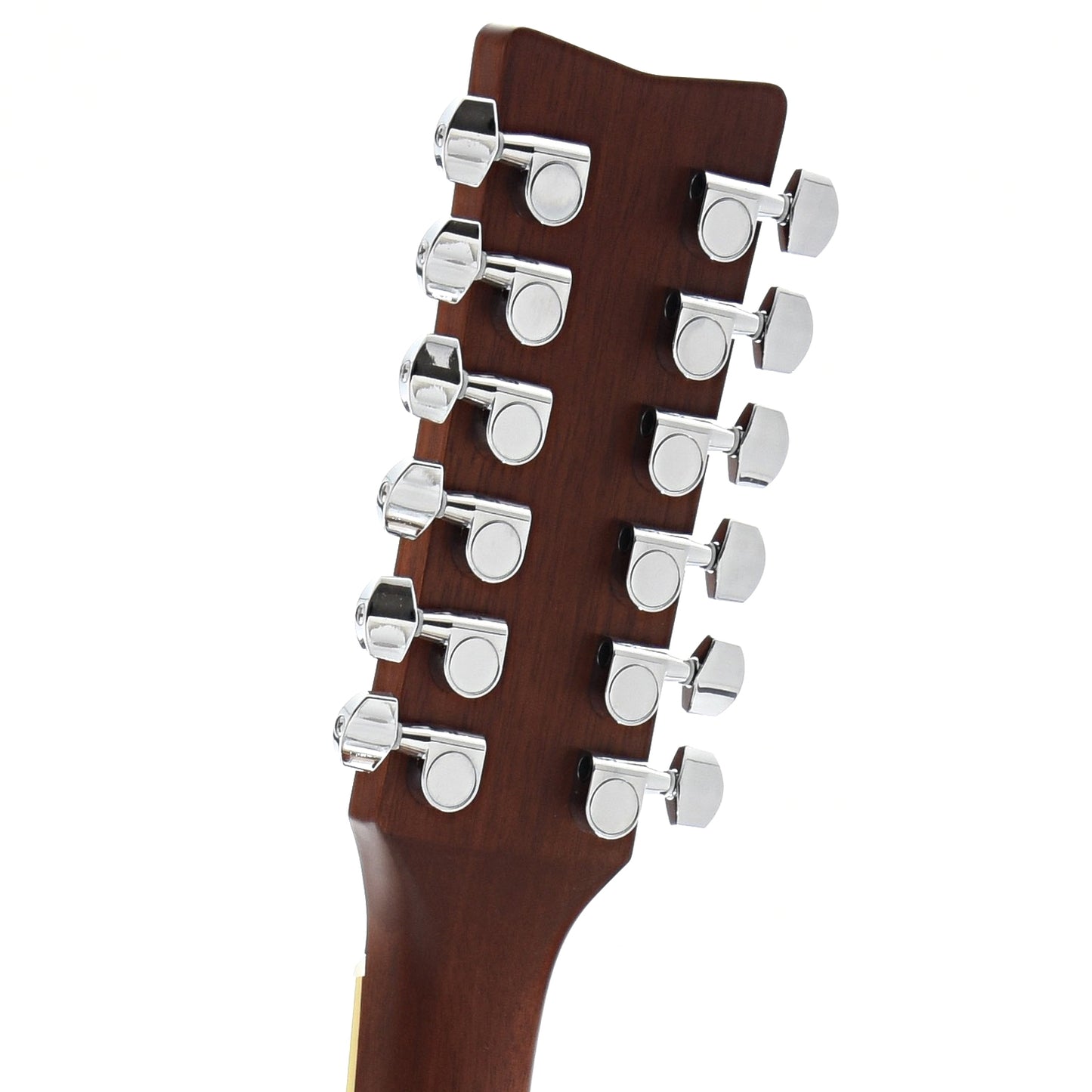 Back headstock of Yamaha FG820-12 12-String Acoustic 