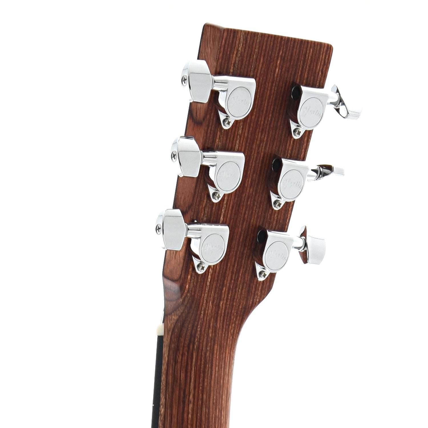 Back Headstock of Martin LX1E Little Martin Solid Spruce Top Guitar
