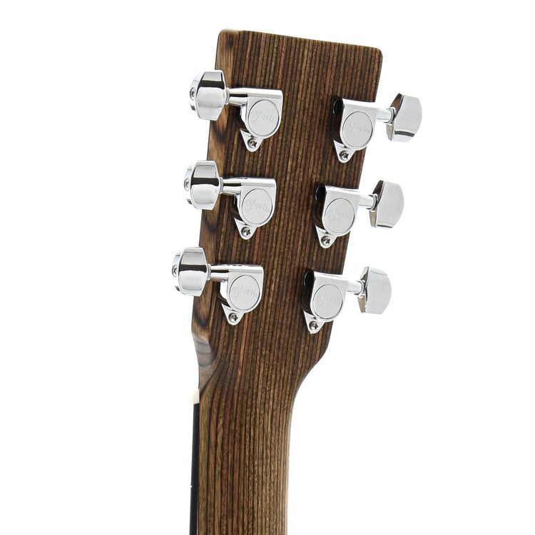 Back Headstock of Martin LXK2 Lefthanded "Little Martin" Guitar 