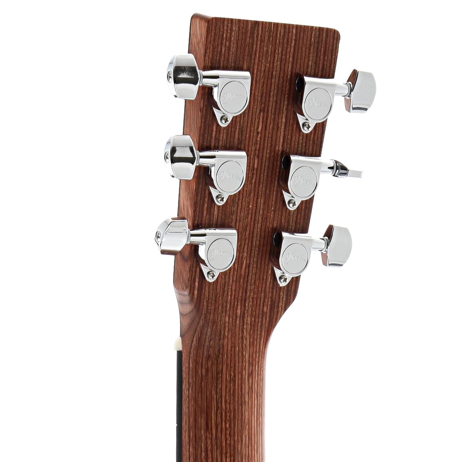 back headstock of Martin LX1E Lefthanded Little Martin Solid Spruce Top