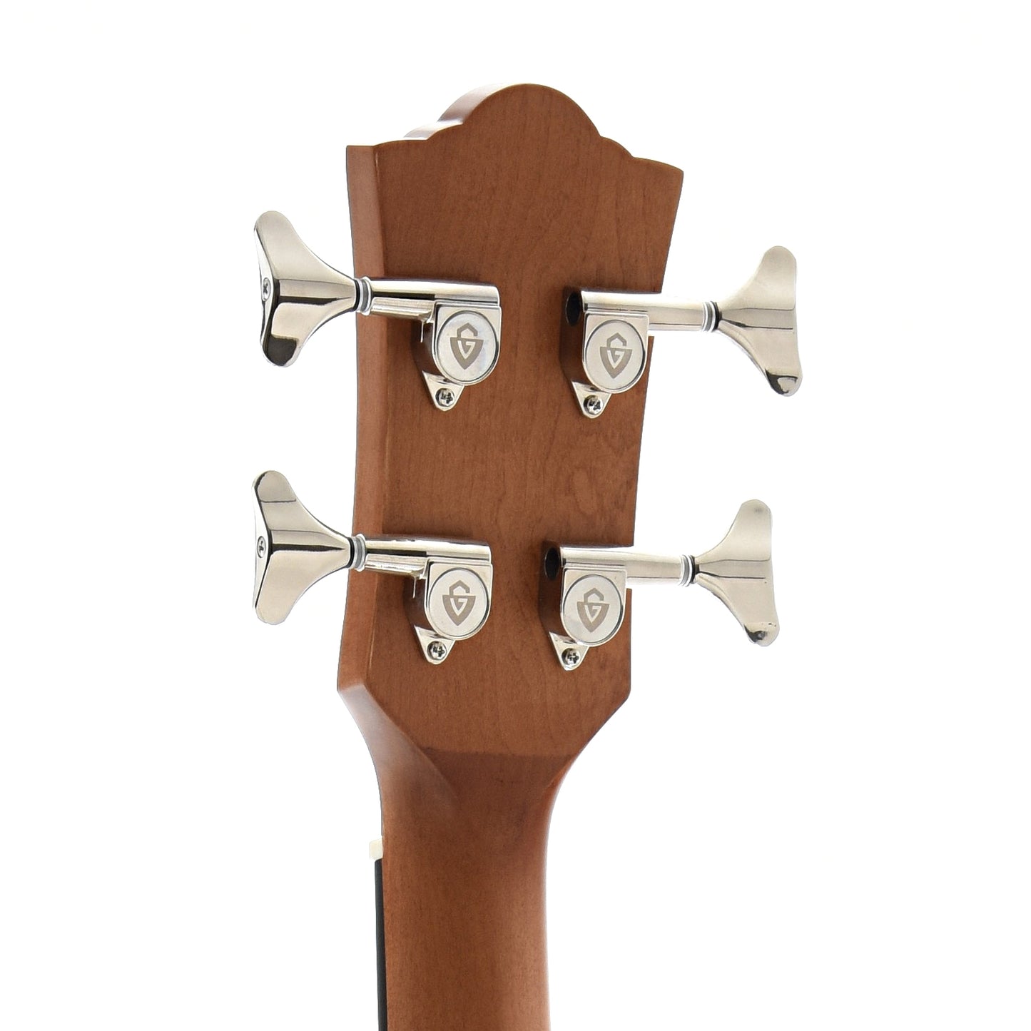 Back Headstock of Guild Jumbo Junior Acoustic Bass Guitar