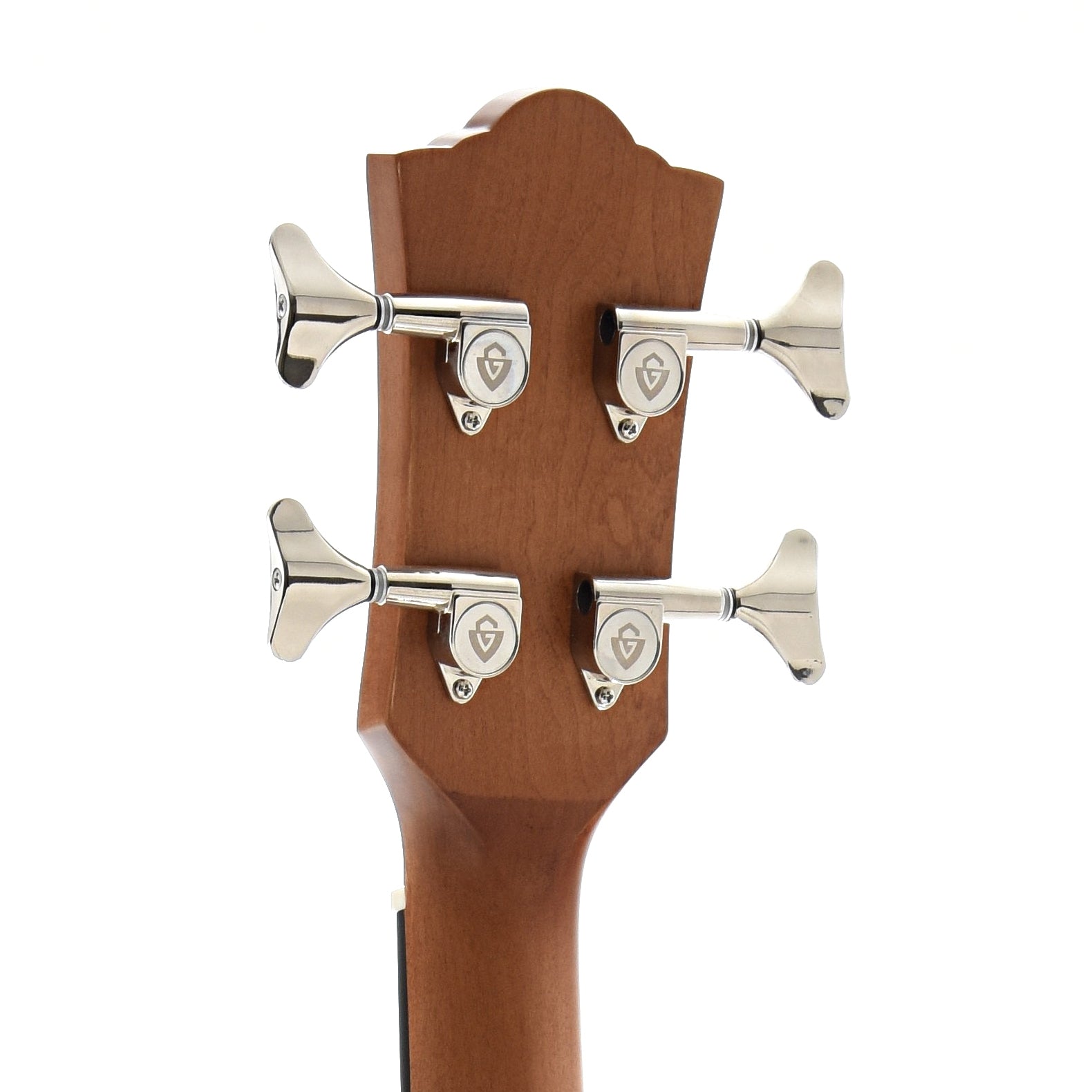 Back Headstock of Guild Jumbo Junior Acoustic Bass Guitar