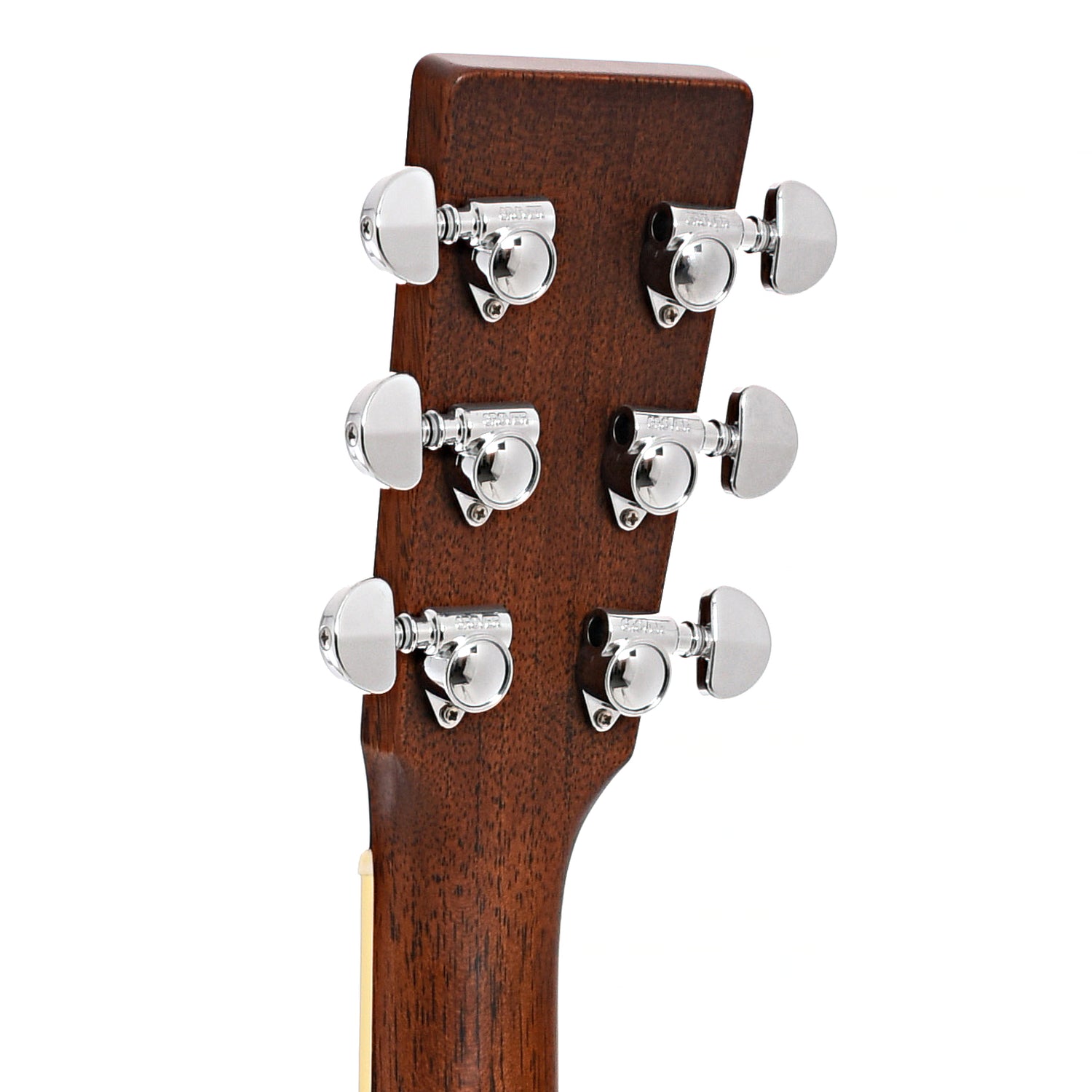 Back headstock of Martin M-36 Acoustic Guitar 