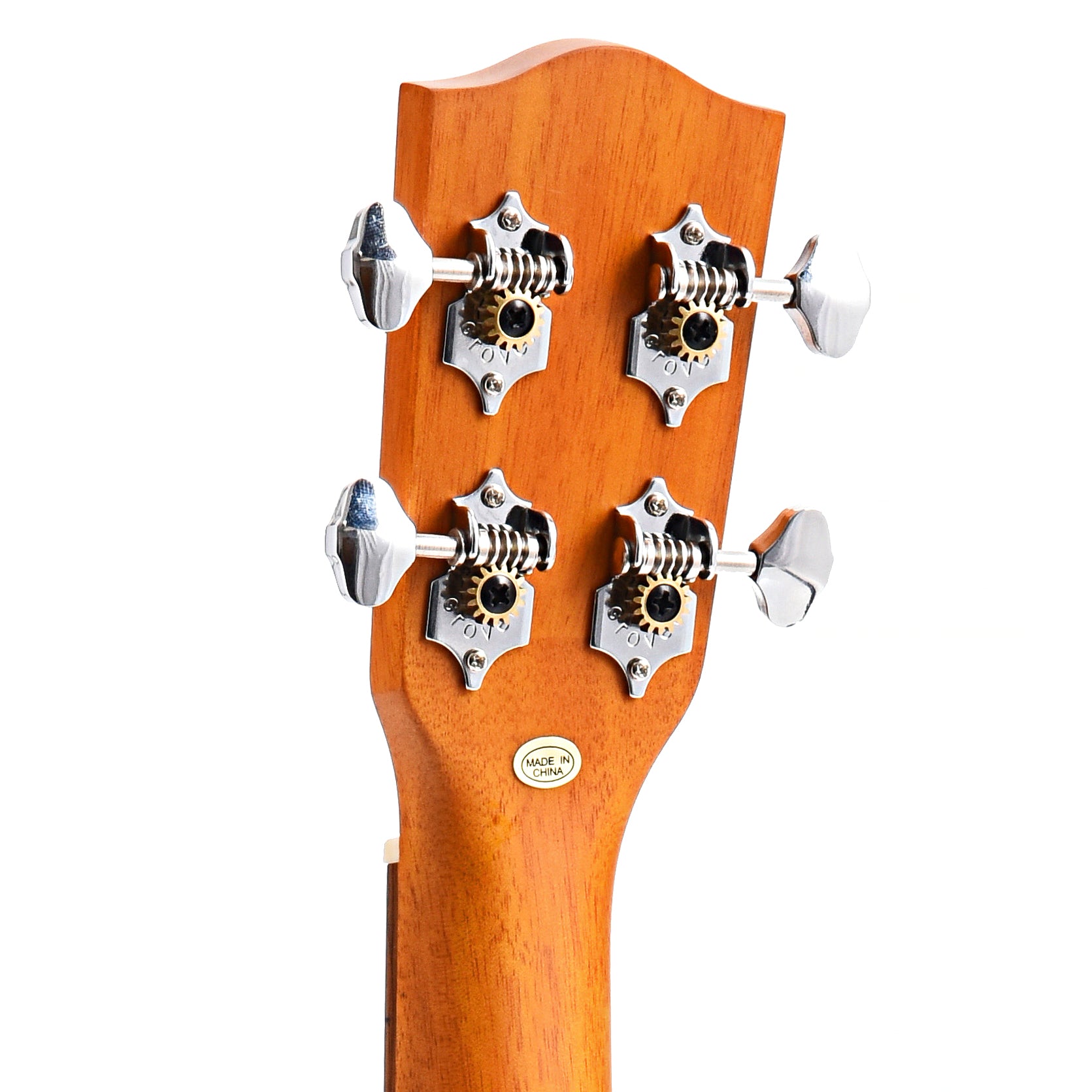 back headstock of Ohana TK-20 Tenor Ukulele