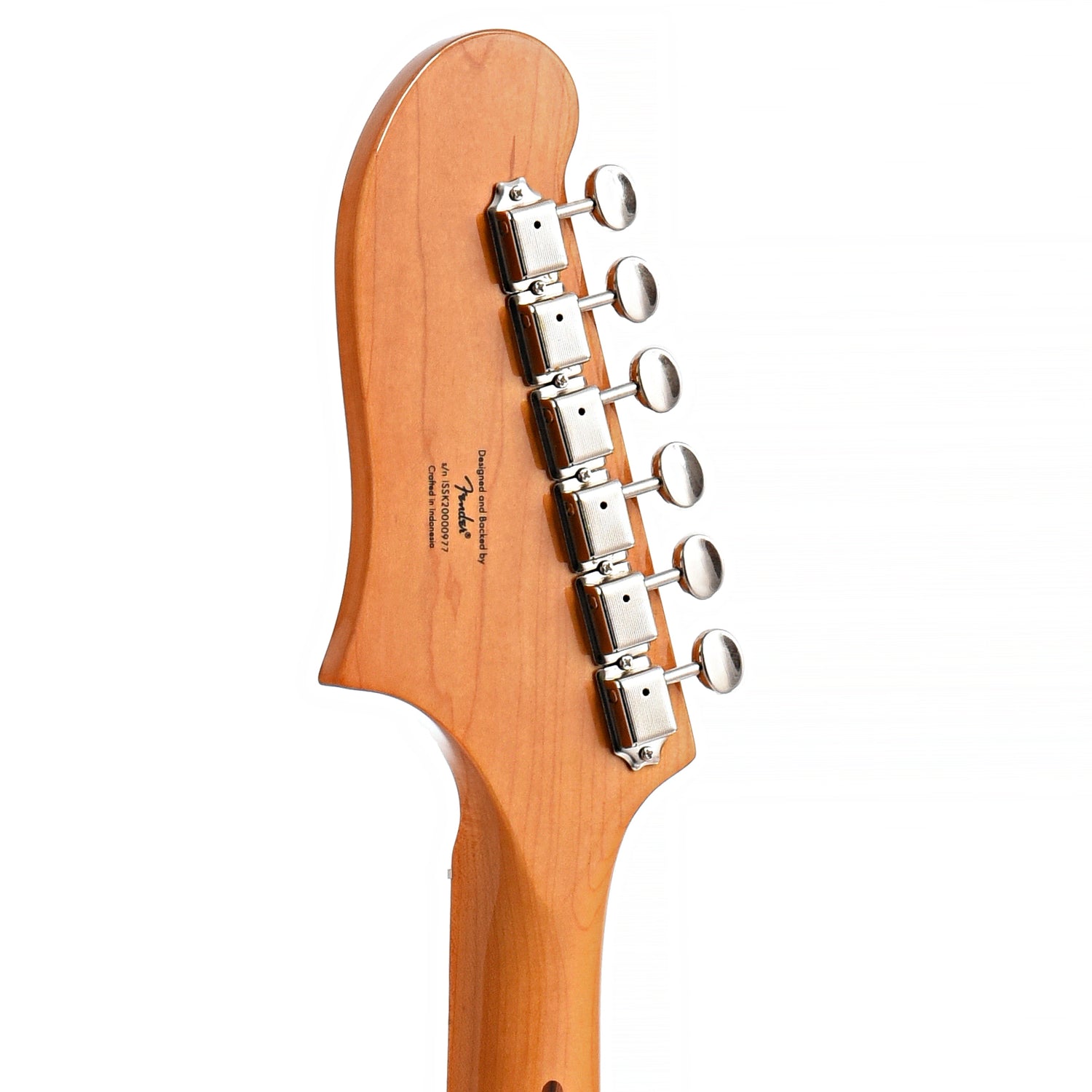 Back Headstock of Squier Classic Vibe Starcaster