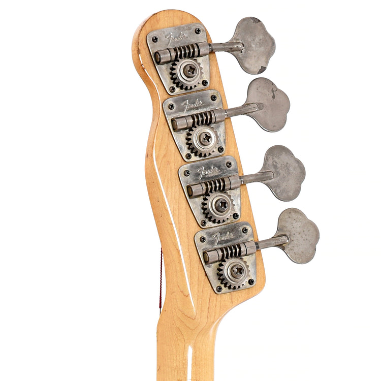 Back headstock of Fender Telecaster Bass 