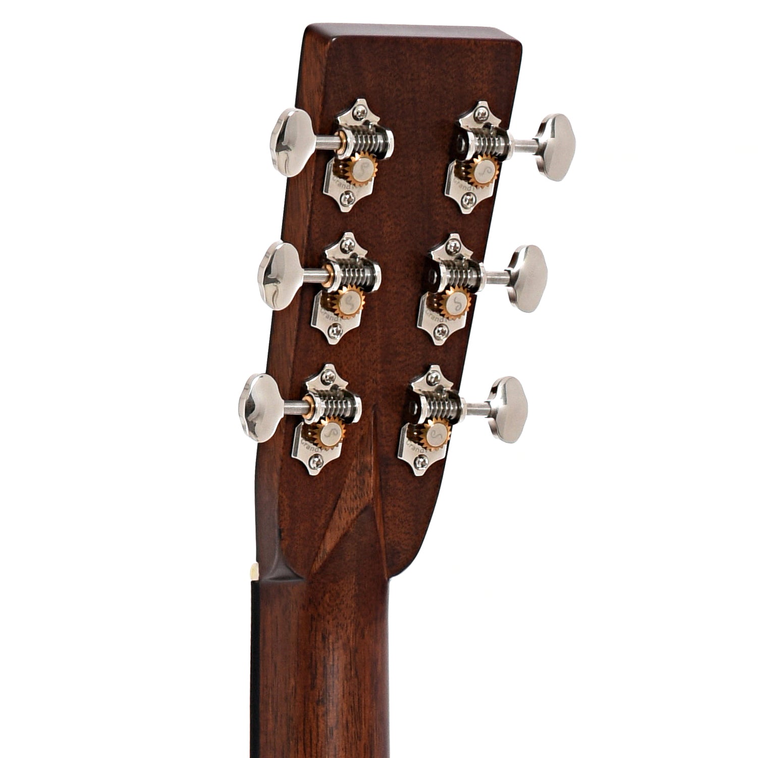 Back headstock of Bourgeois Touchstone Series Vintage/TS OM 