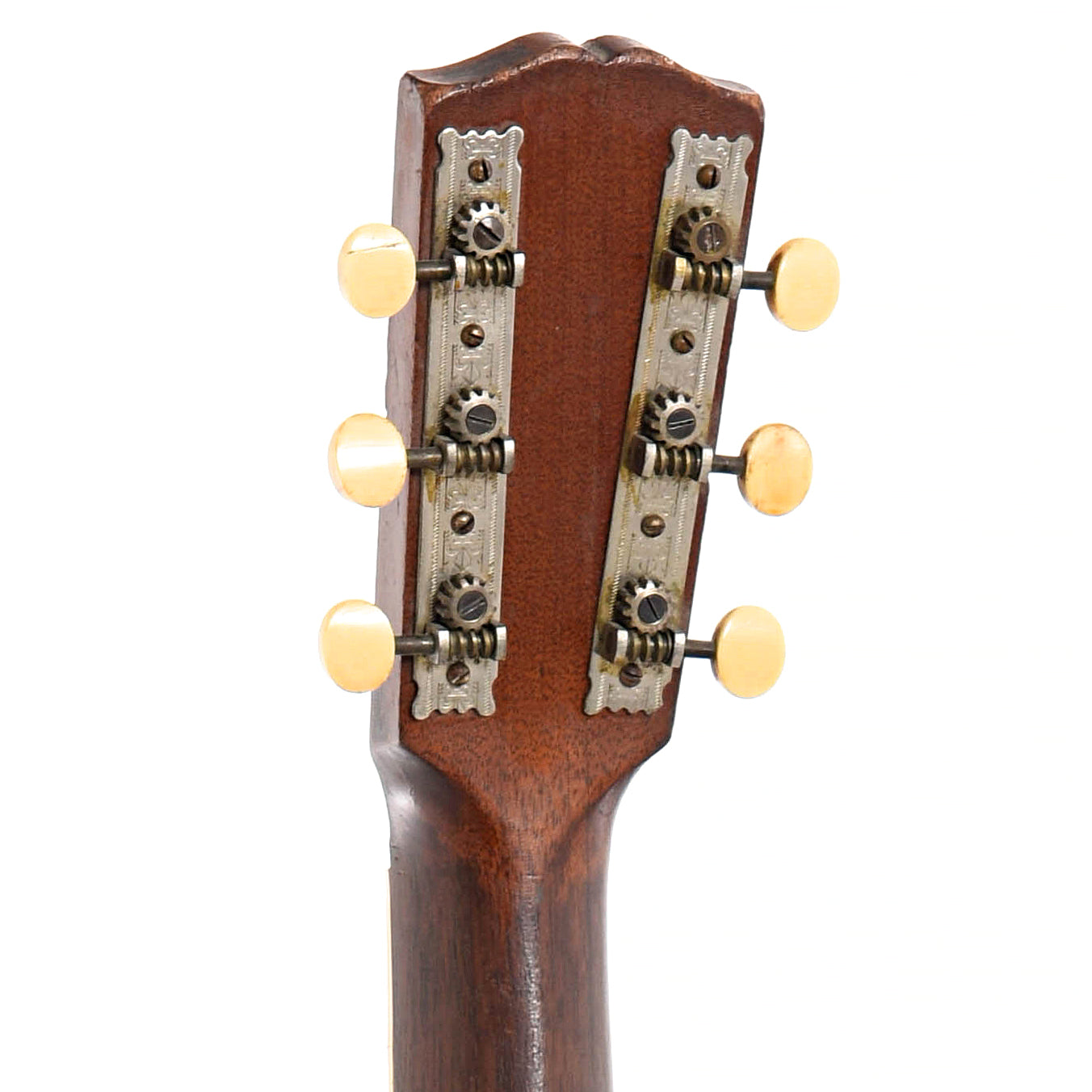 Back headstock of Gibson L-1 Archtop Acoustic