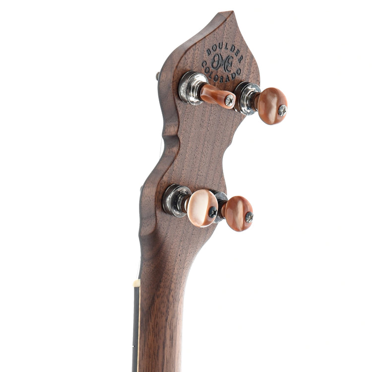 Image 7 of Ome Flora 11" Openback Banjo & Case, Walnut - SKU# FLORA-WAL11 : Product Type Open Back Banjos : Elderly Instruments