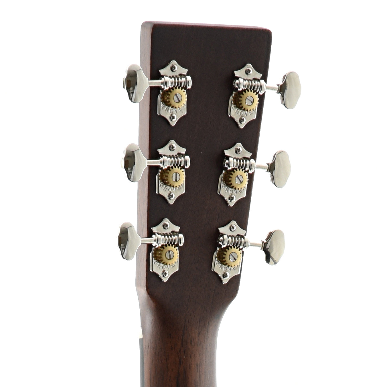 Back Headstock of Martin GPC-16E Rosewood Cutaway Guitar 