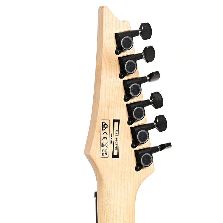 Image 8 of Ibanez GIO RGA120QA Electric Guitar, Transparent Black Sunburst - SKU# GRGA120QA-TKS : Product Type Solid Body Electric Guitars : Elderly Instruments