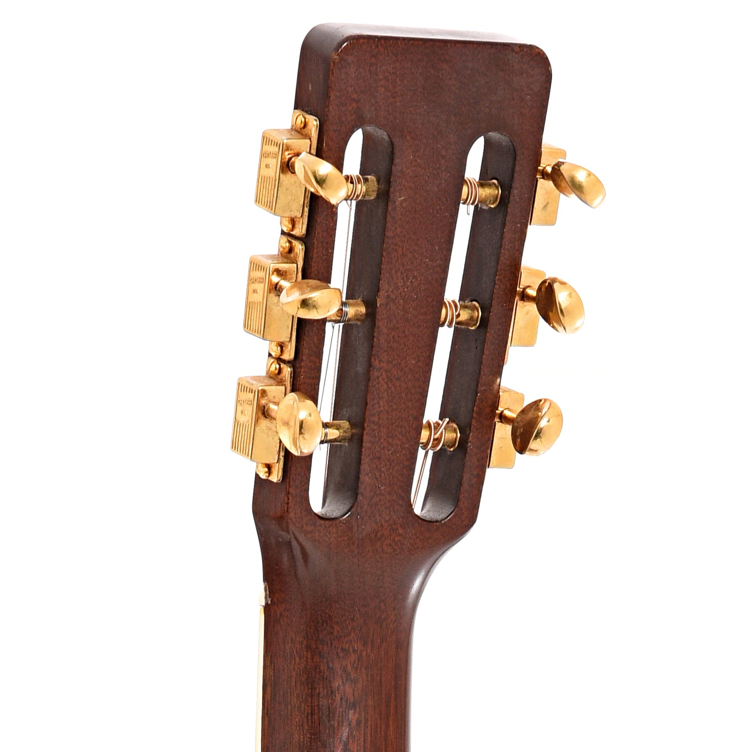 Back headstock of Martin D-35S Acoustic 