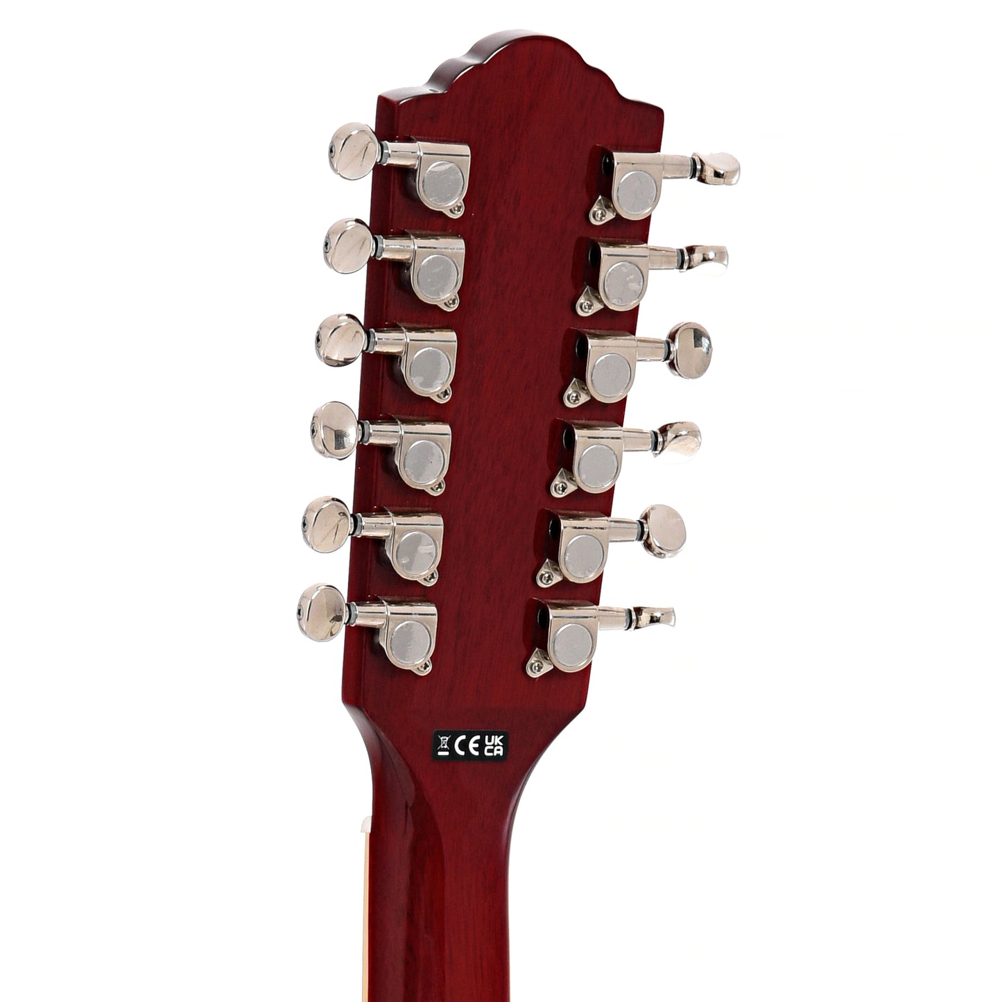 Back headstock of Guild Starfire 1 12-string Semi-Hollow Body Guitar