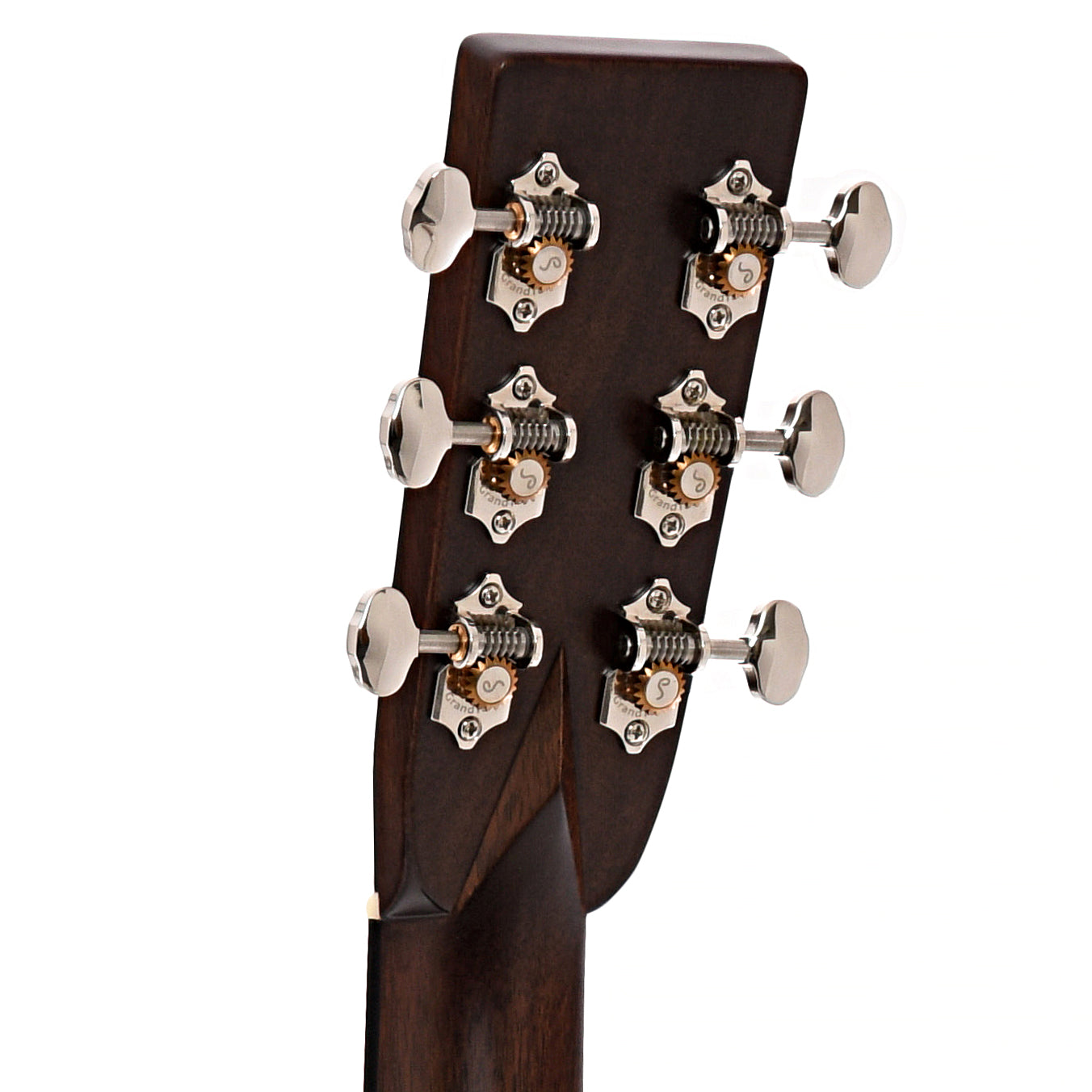 Back headstock of Bourgeois Touchstone Series Vintage/TS