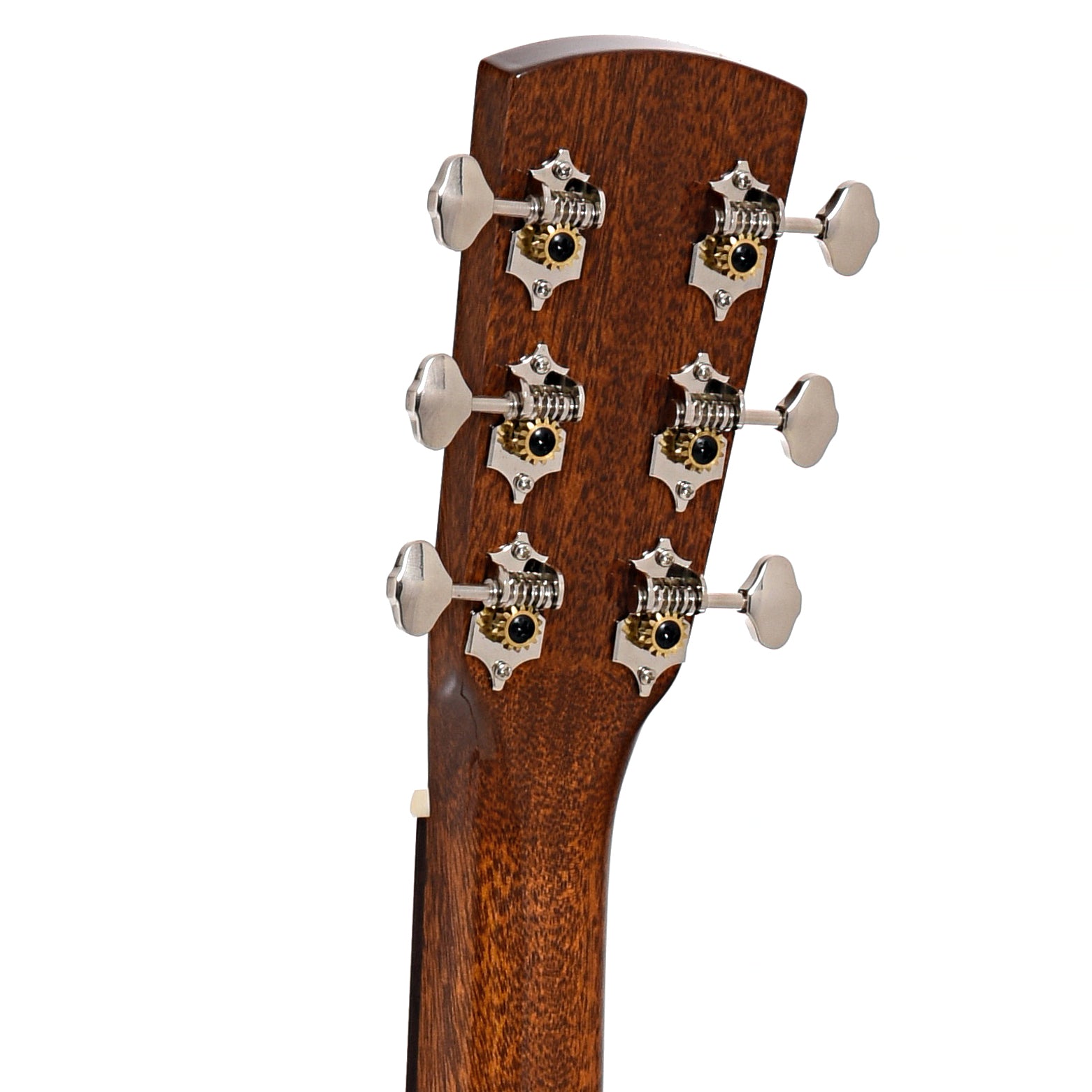 back headstock of Blueridge Contemporary Series BR-43LH Left Handed 000 Acoustic