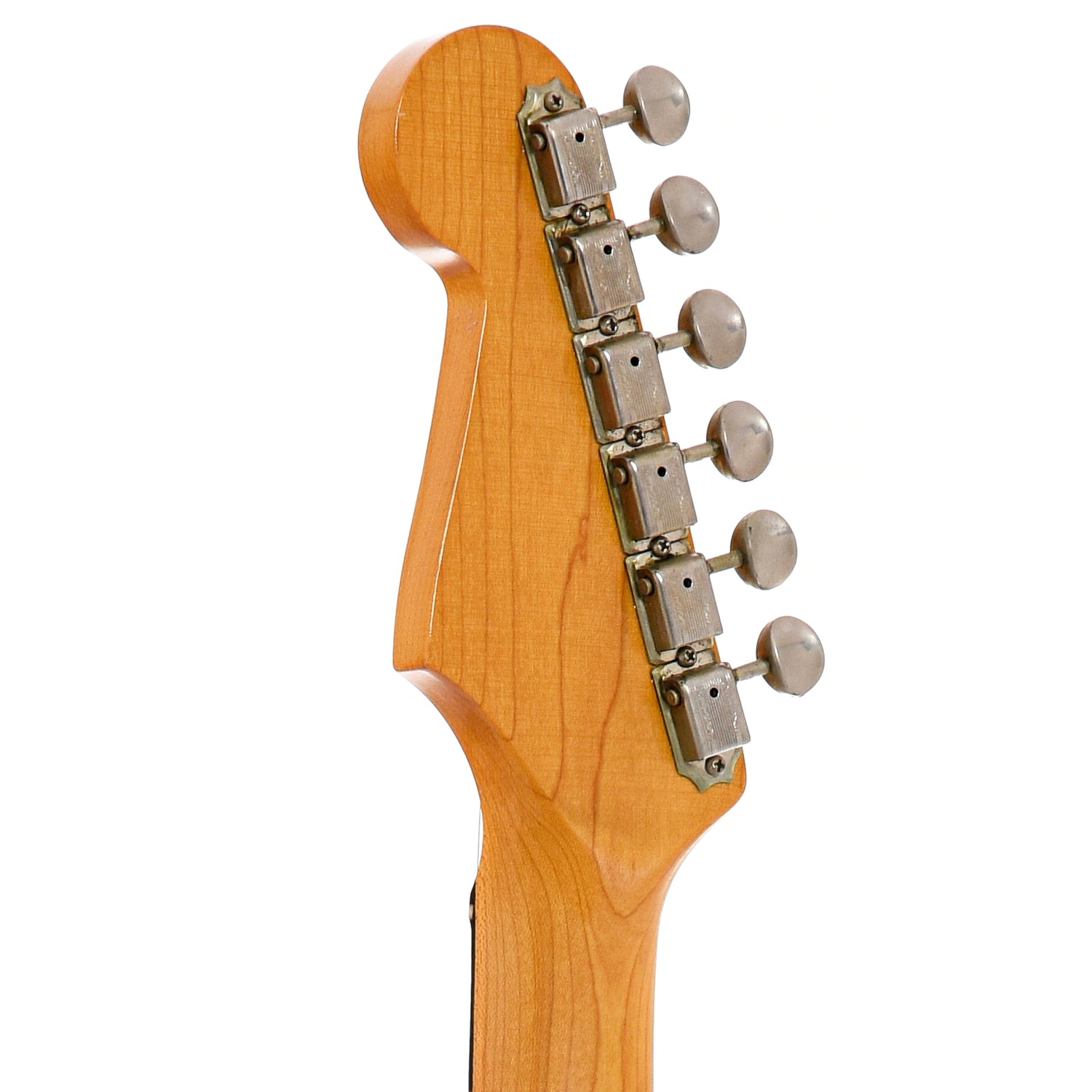 Back headstock of Fender Stratocaster Electric 