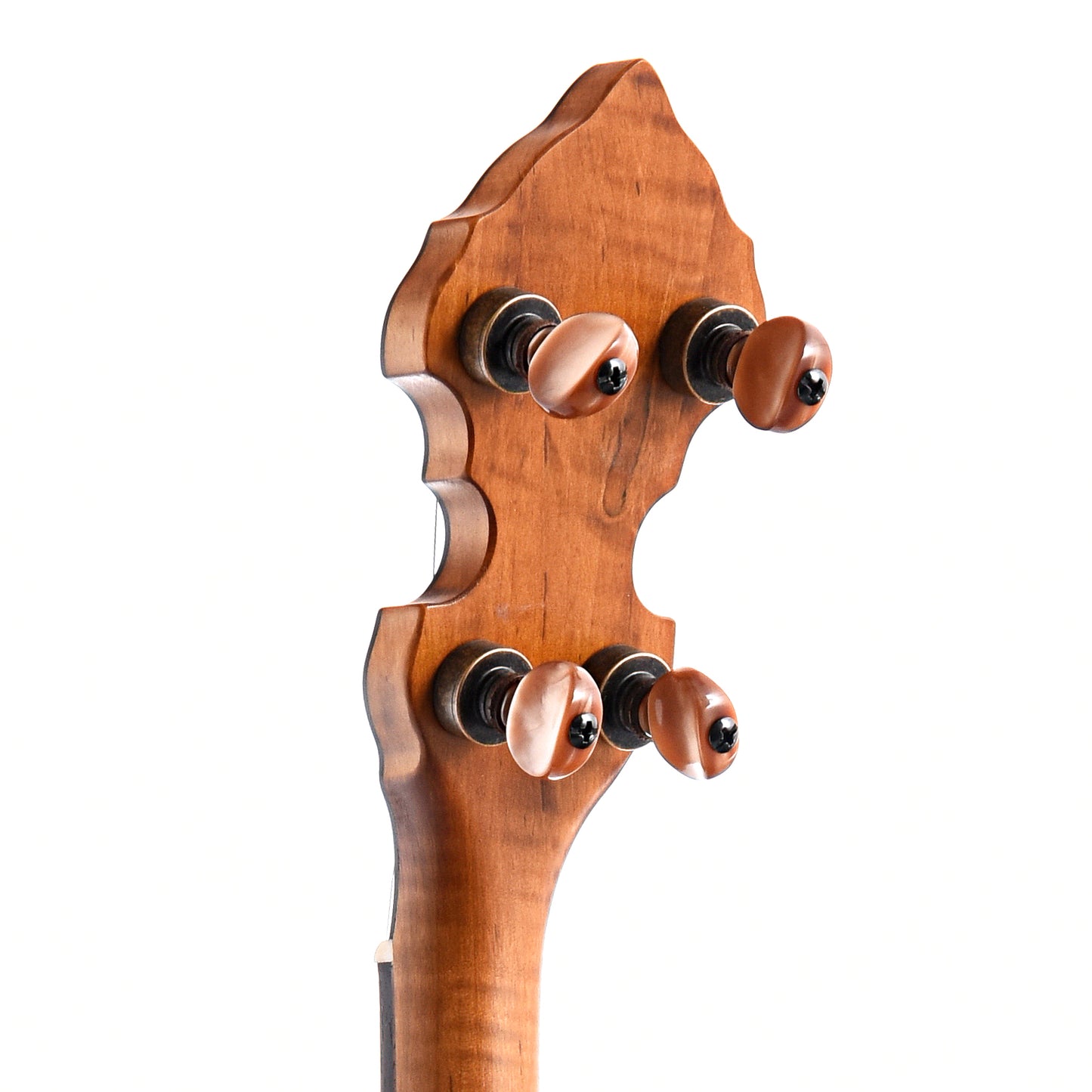 Image 7 of Ome Celtic 12" Tenor Banjo & Gigbag, Curly Maple - SKU# CELTEN19-CMPL12 : Product Type Tenor & Plectrum Banjos : Elderly Instruments
