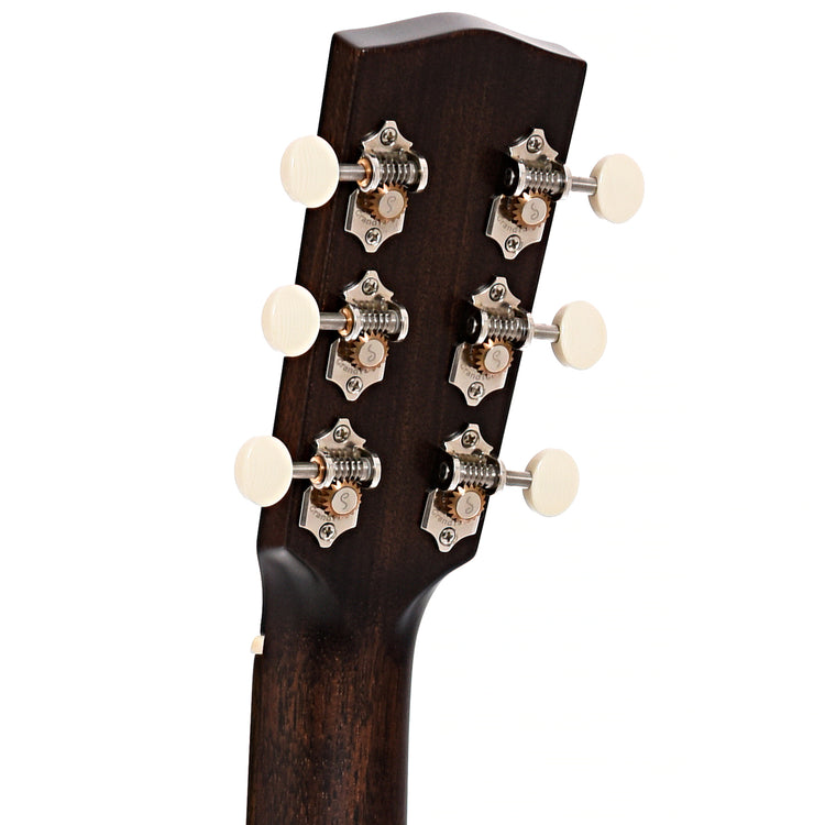 Back headstock of Bourgeois Professional Series Natural LDB-O