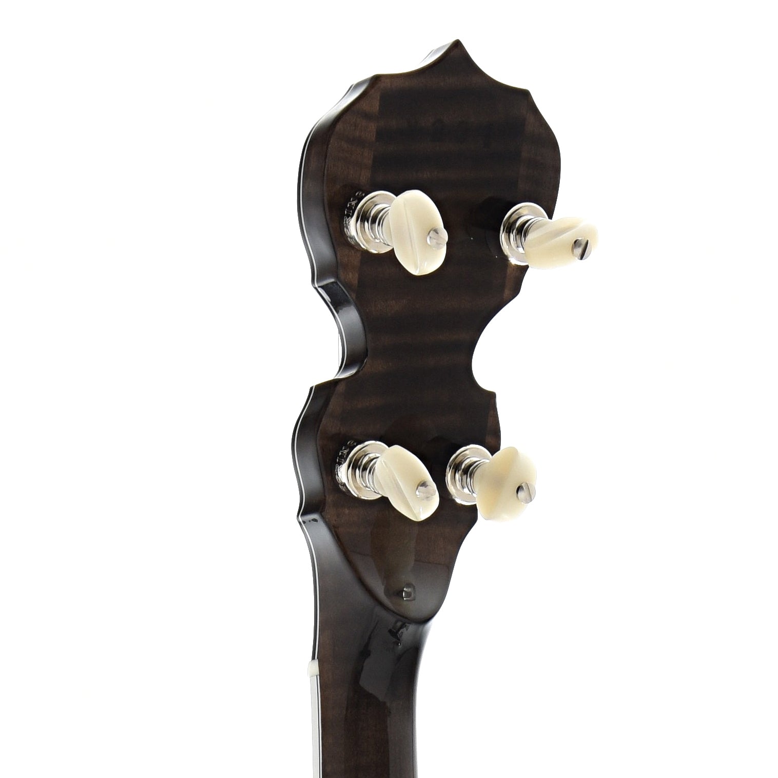 Back Headstock of Deering Maple Blossom Banjo 