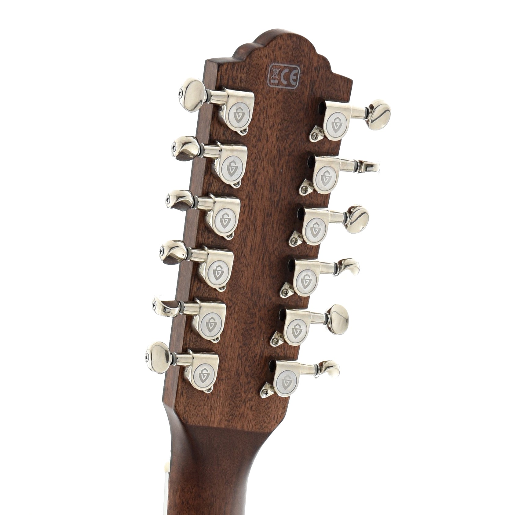 Image 7 of Guild Archback D-2612CE Deluxe 12-String Guitar, Antique Sunburst Finish - SKU# GWD2612CE : Product Type 12-String Guitars : Elderly Instruments