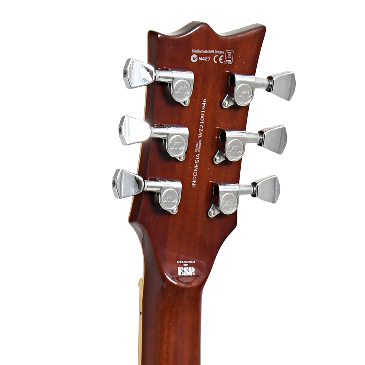 Image 8 of ESP LTD EC-256FM Left Handed Vintage Natural Electric Guitar - SKU# EC256L-VN : Product Type Solid Body Electric Guitars : Elderly Instruments