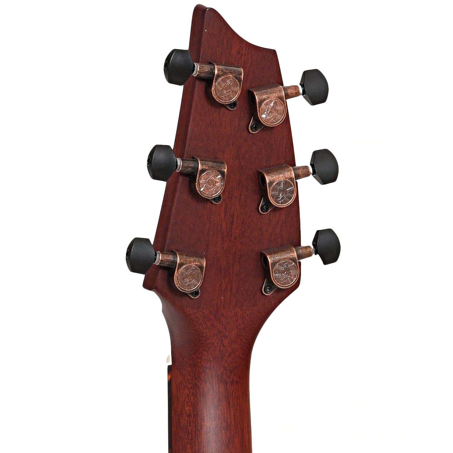 Back headstock of Breedlove Limited Edition Pursuit Exotic S Concert Canyon CE