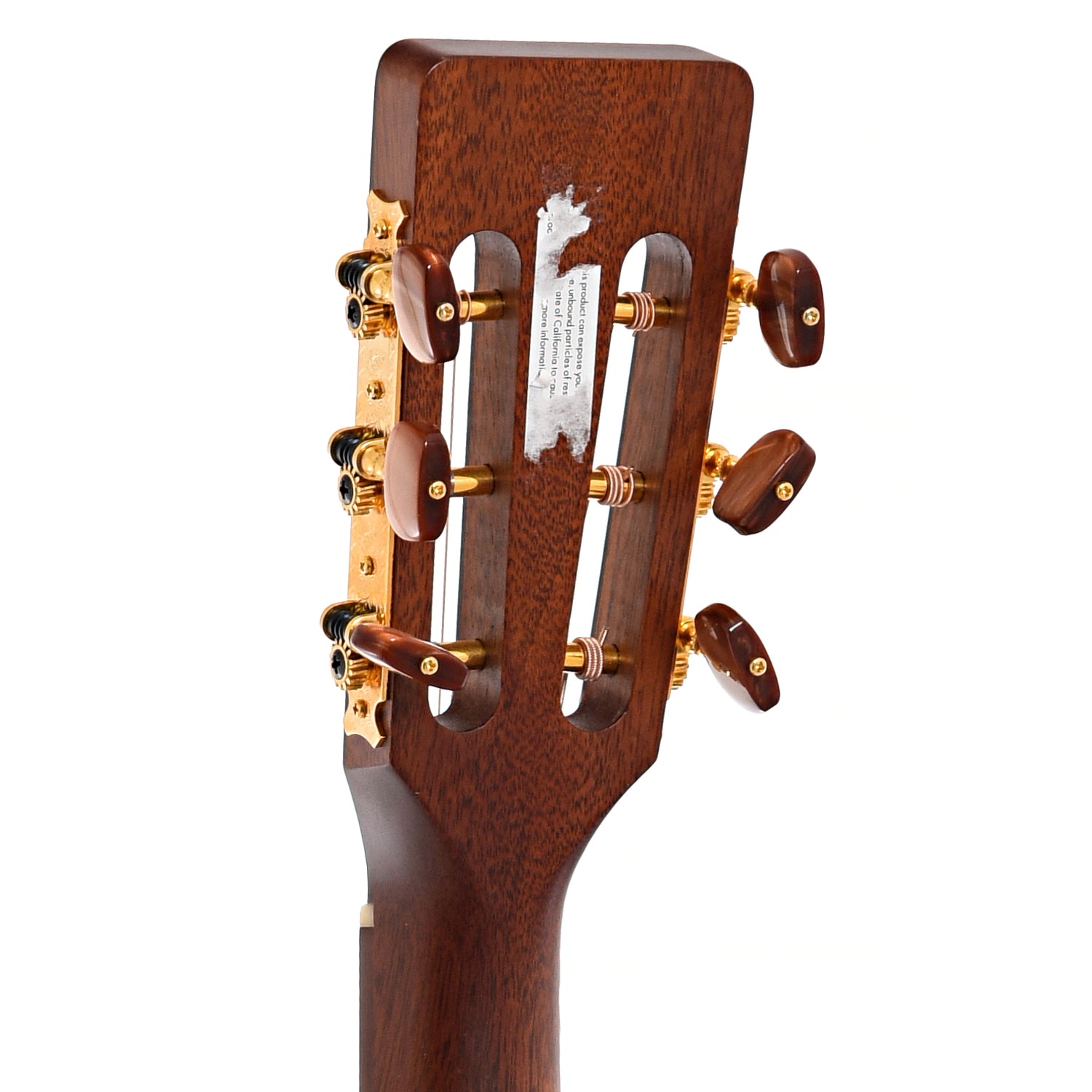 Back headstock of Takamine P3NY New Yorker Acoustic-Electric 