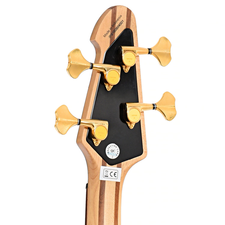 Back headstock of Peavey Cirrus Electric Bass 