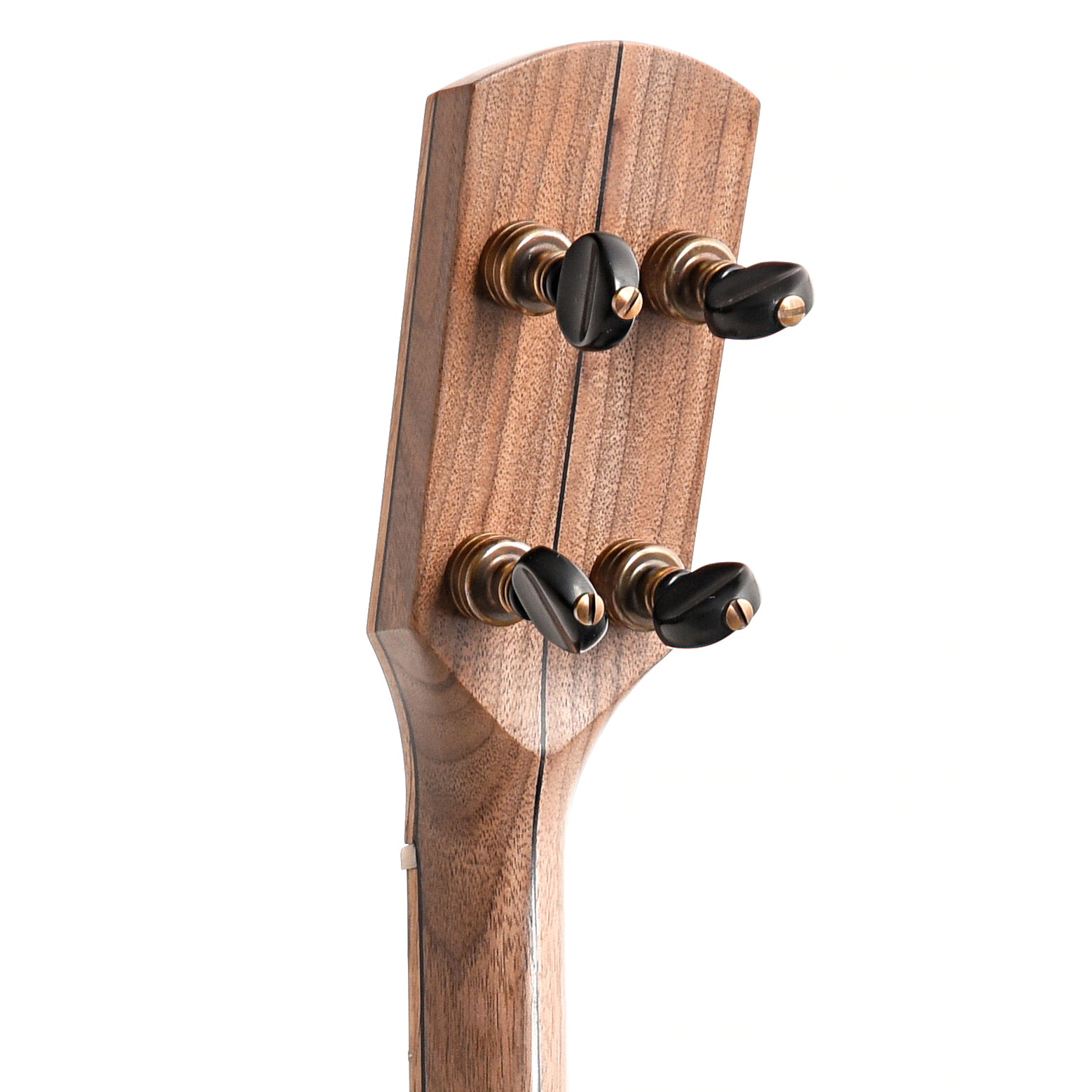 Image 8 of Pisgah Banjo Co. 12" Walnut Possum Openback Banjo, Short Scale - SKU# PP12SHORT-WAL : Product Type Open Back Banjos : Elderly Instruments