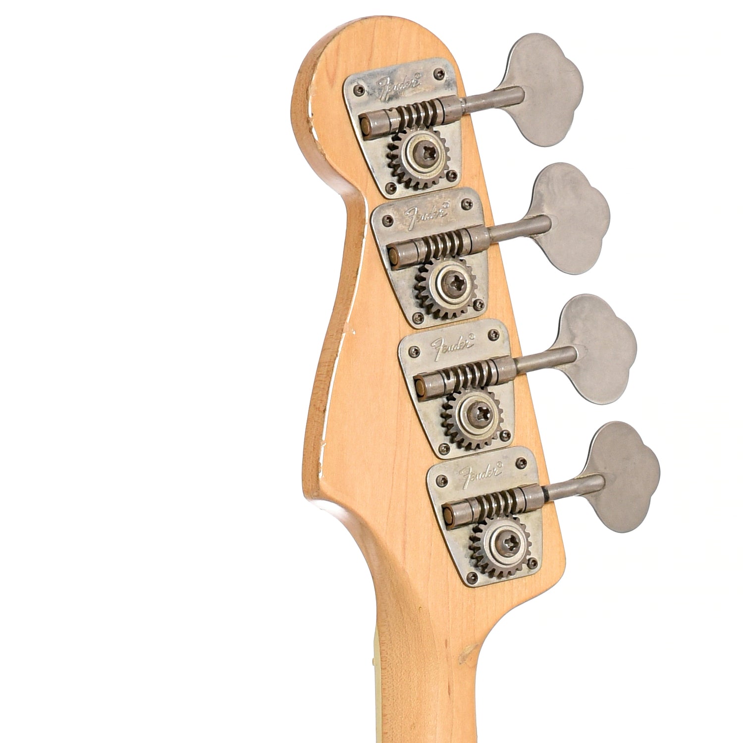 Back headstock of Fender Jazz Electric Bass 