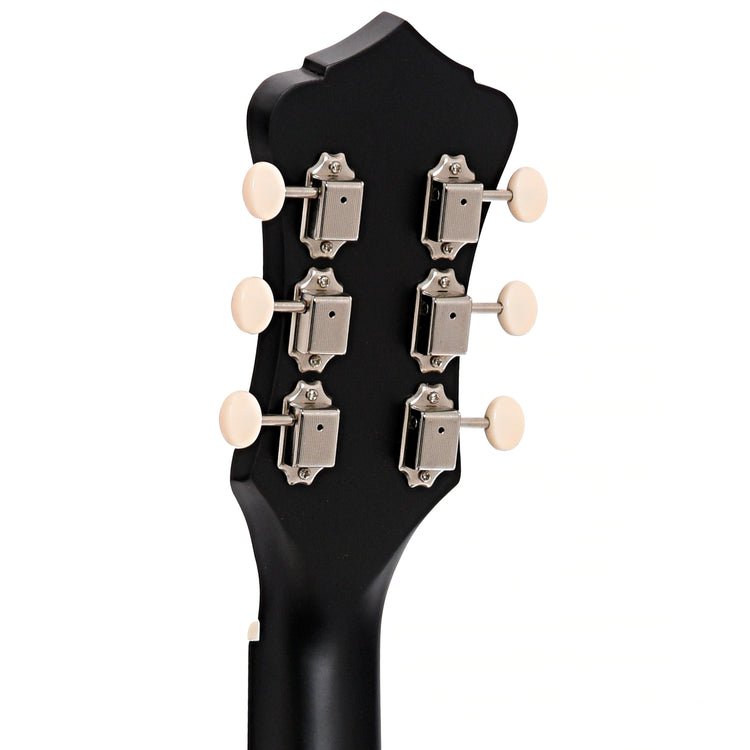 Back headstock of Recording King Series 7 Guitar, Limited Edition Golden Strings - Tobacco Sunburst
