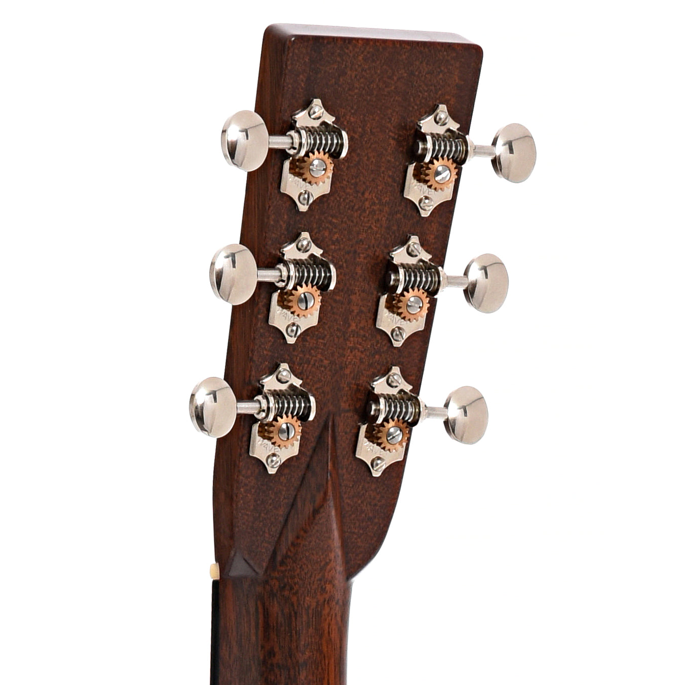 BAck headstock of Bourgeois D Fully Torrefied