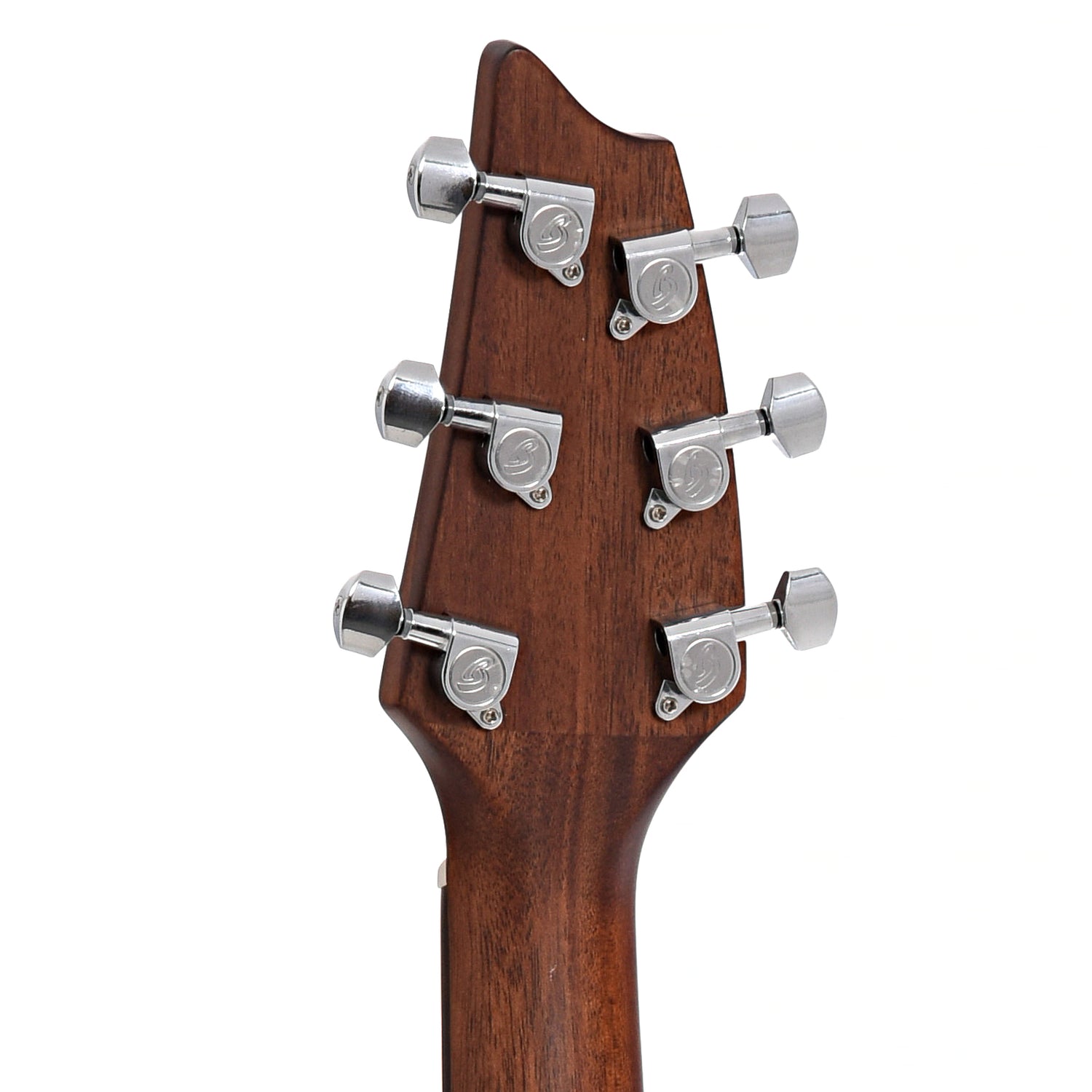 Back headstock of Breedlove Eco Collection Discovery S Concert CE European-African Mahogany