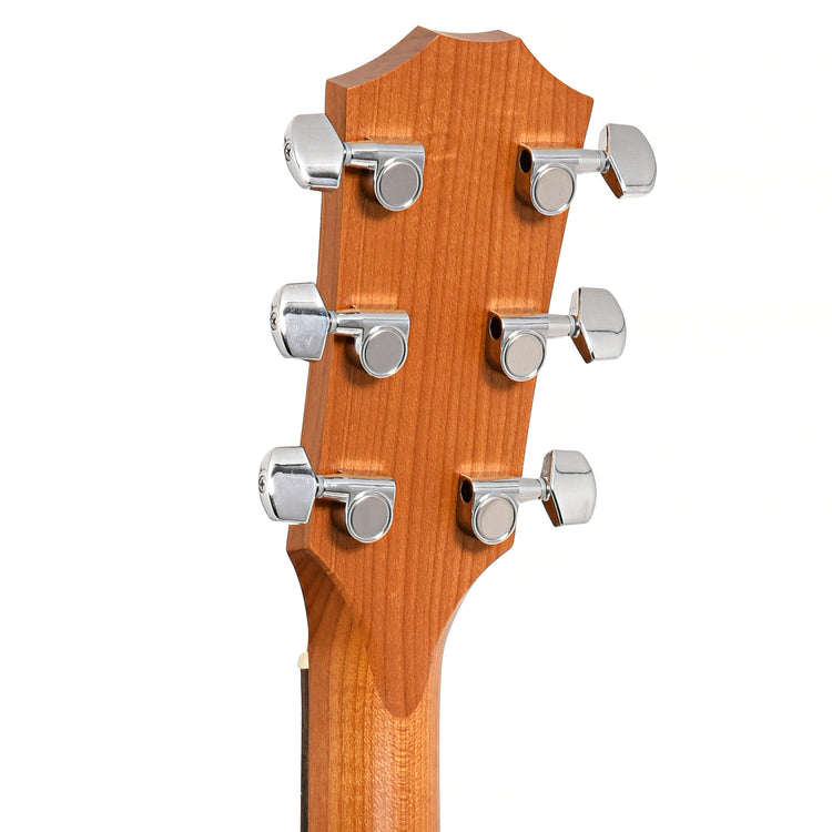back headstock of Taylor Academy 10e Acoustic, Left Handed