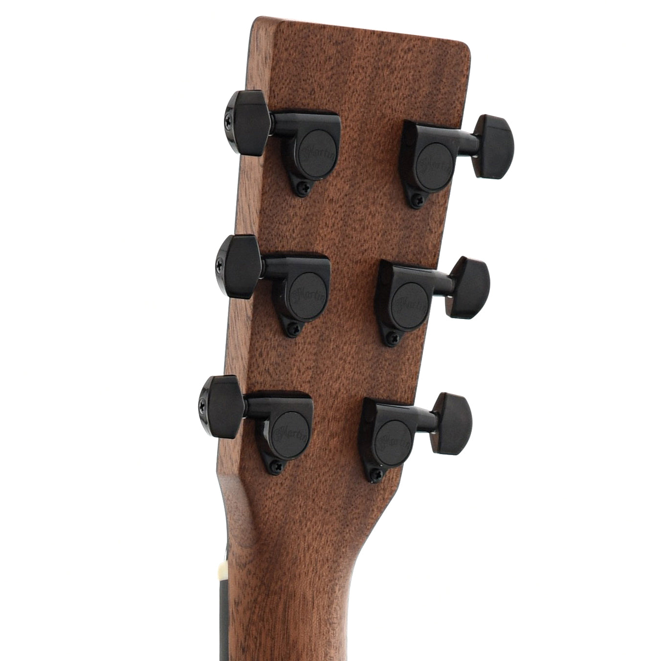 Back Headstock of Martin D-12E Koa Guitar 