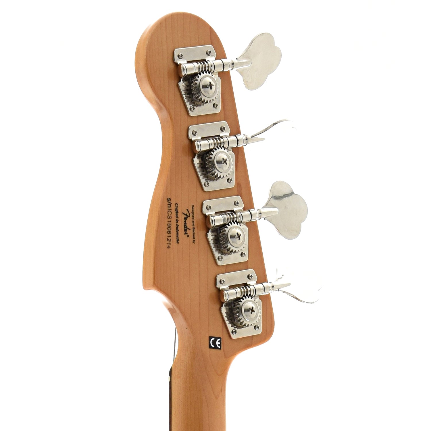 Back Headstock of Squier Classic Vibe '60s Precision Bass