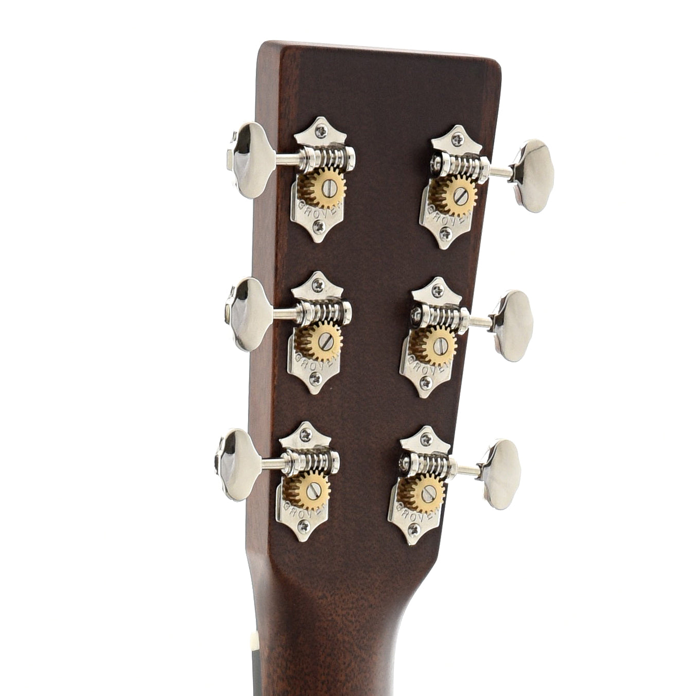 Back headstock of Martin D-16E Rosewood Thin Body