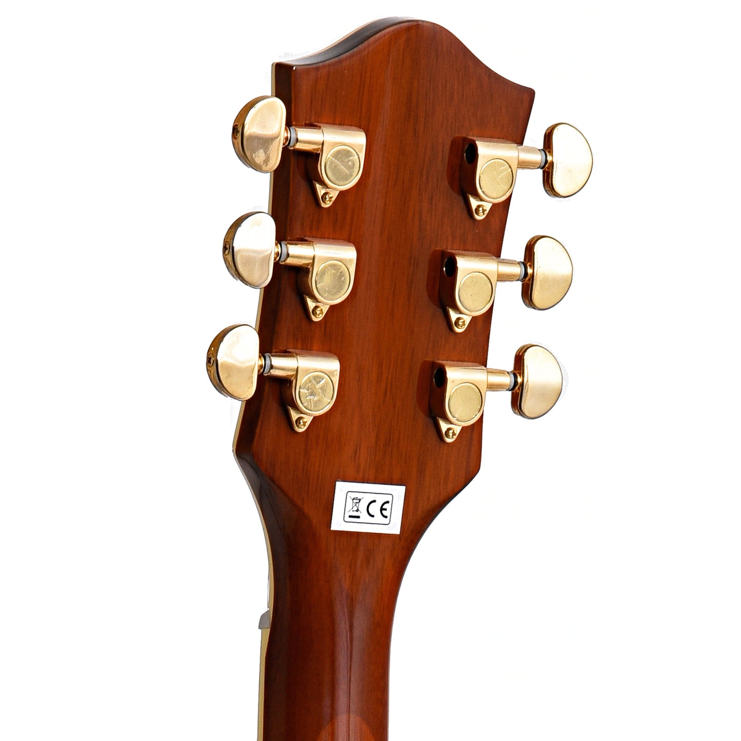 Back Headstock of Gretsch G2410TG Streamliner Hollow Body Single Cut with Bigsby